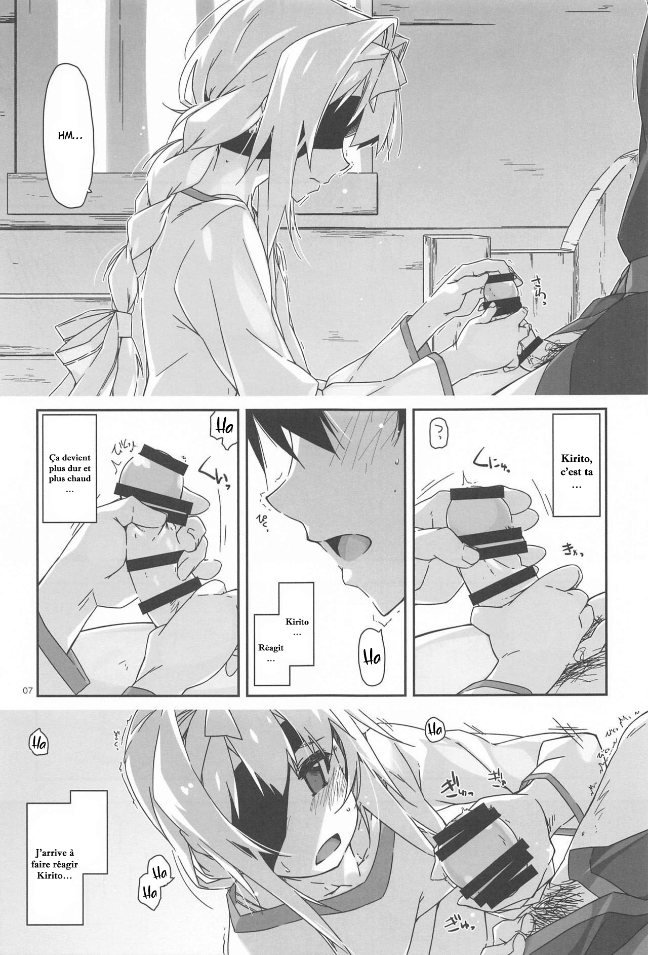 (Hataket) [ANGYADOW (Shikei)] Alice no Naisho | Le secret d'Alice (Sword Art Online) [French] [O-S] image number 6