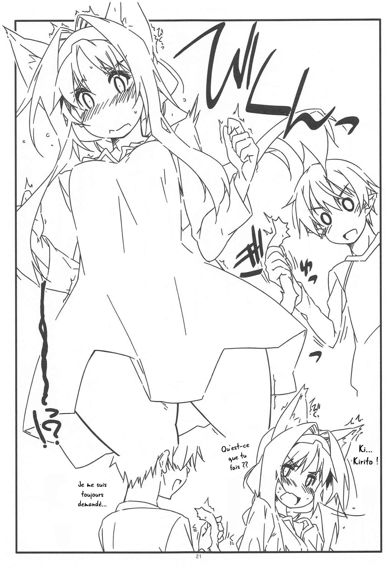 (Hataket) [ANGYADOW (Shikei)] Alice no Naisho | Le secret d'Alice (Sword Art Online) [French] [O-S] image number 20