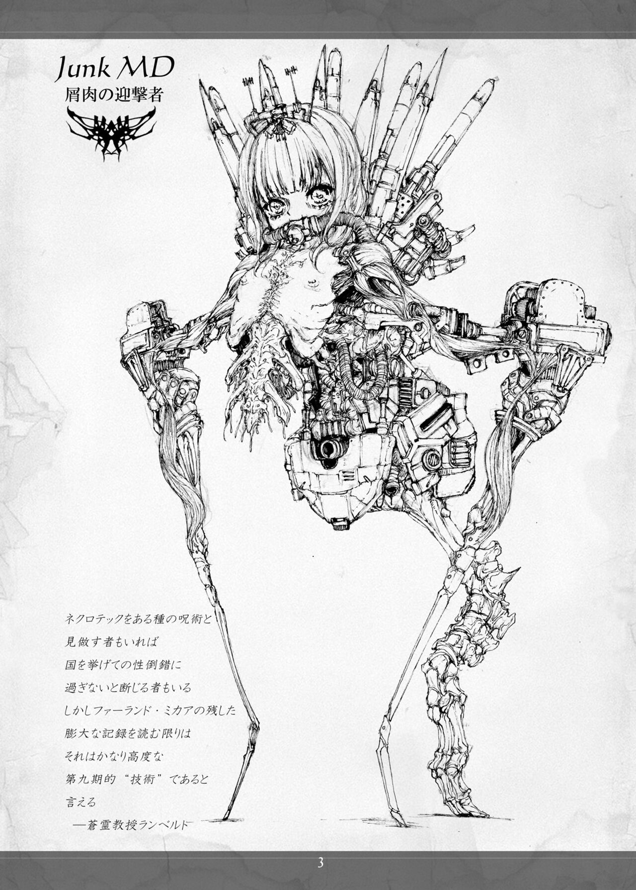 (2012) [Decay techS (Megrim Haruyo)] Necrotech Engineering [DL版] 图片编号 3