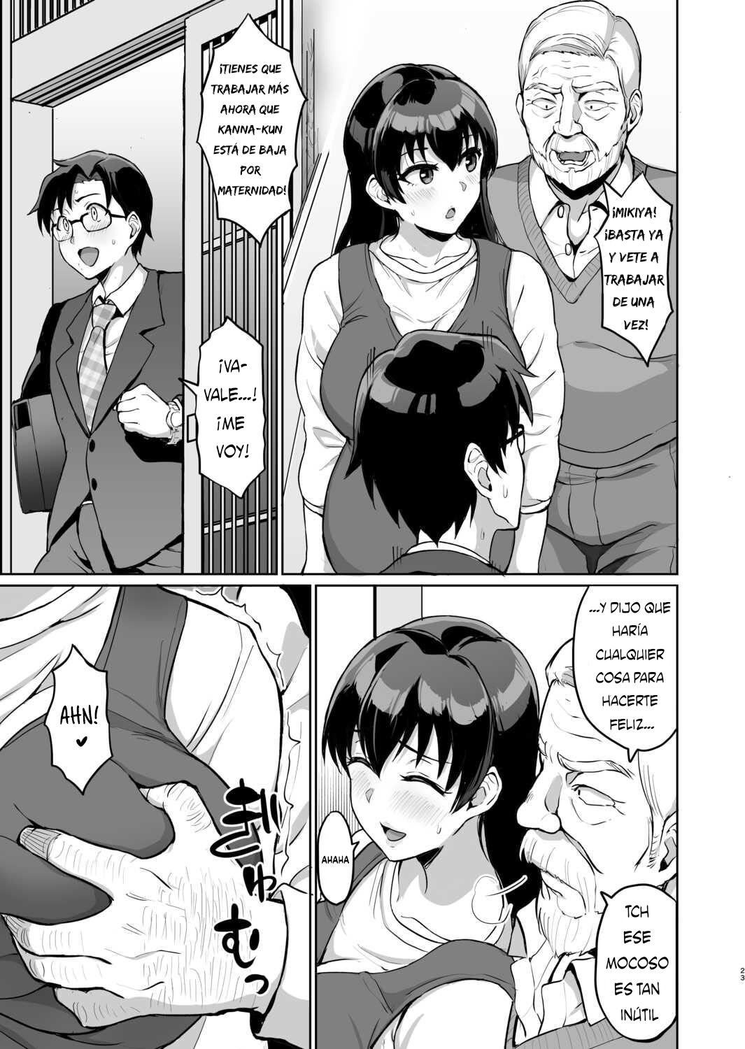 [Uyuu] Moto Papakatsu Aite to no Himitsu no SEX ~Gifu Kara no Teishuku Shiken~ (6) [Spanish] [Arthur Traducciones] image number 26