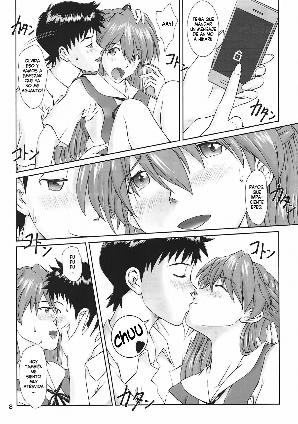 (C93) [TENGU NO TSUZURA (Kuro Tengu)] MISSEND (Neon Genesis Evangelion) [Spanish] [Harenchi no Fansub] 图片编号 6