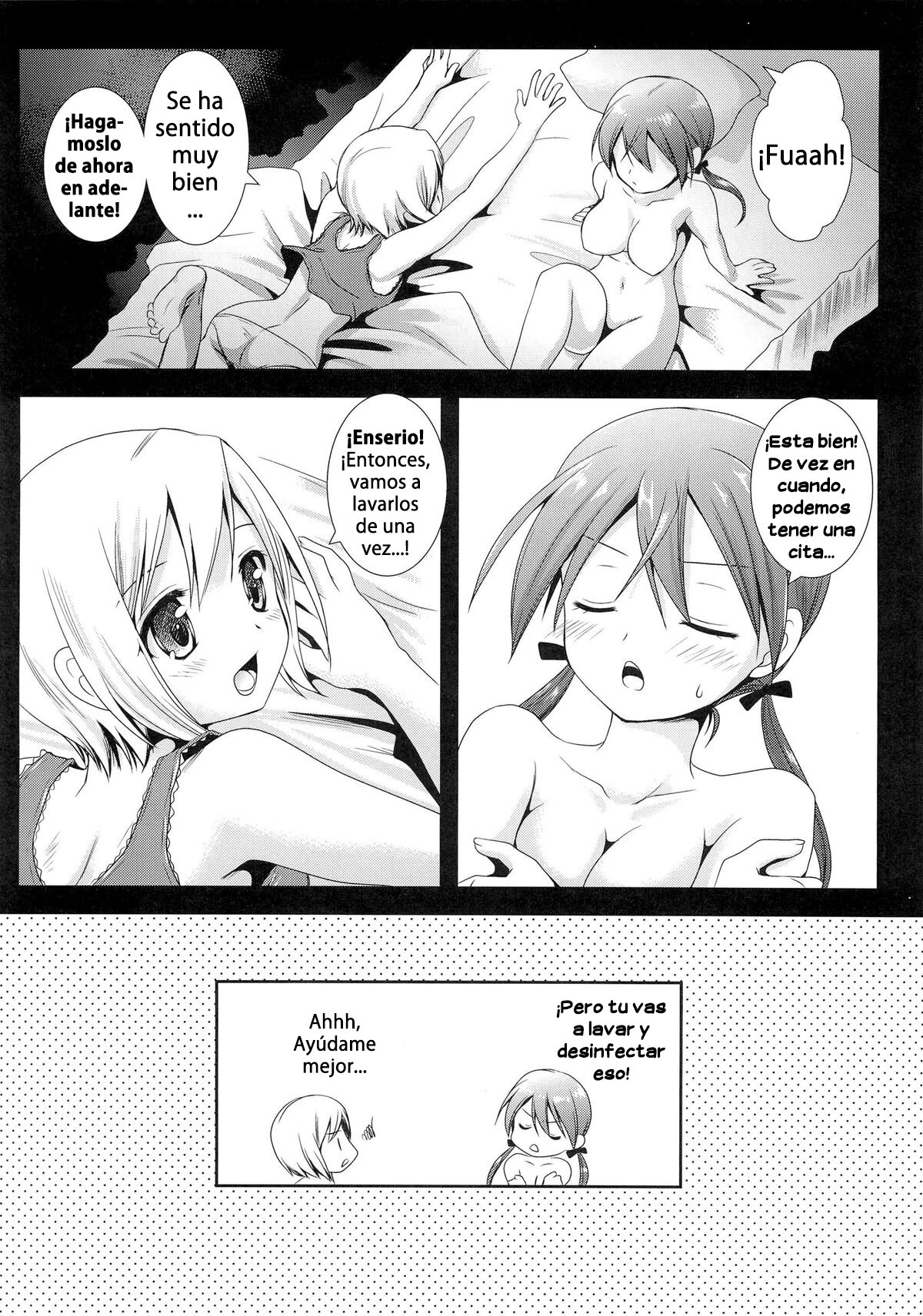 (C79) [Kurosawa pict (Kurosawa Kiyotaka)] Hartmann to Barkhorn no Yoru (Strike Witches) [Spanish] [FinickFunkel Trad] изображение № 23