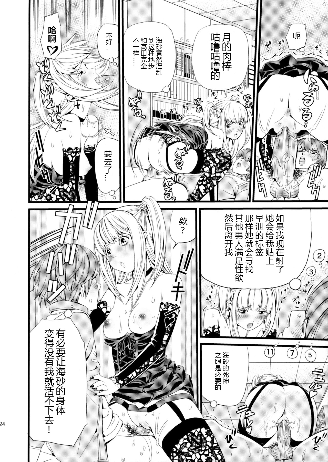 (C75) [Maniac Street (Black Olive)] DN (Death Note) [Chinese][Decensored] 图片编号 23