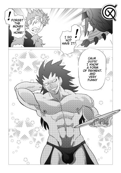 Gajeel getting paid (Fairy Tail) [English] imagen número 1