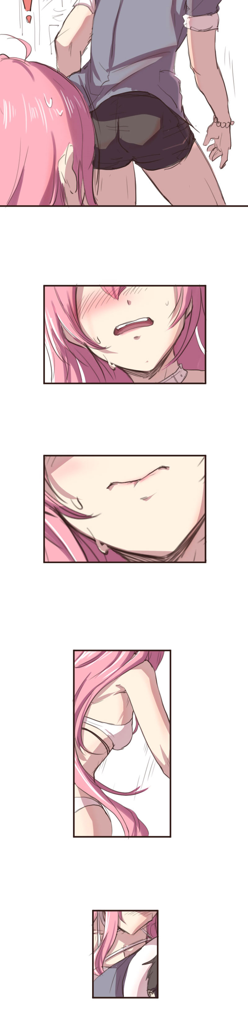 [핑크마린]그냥 떡치는거 그리고 싶어서 그렸던 세슬 만화(Closers) изображение № 10