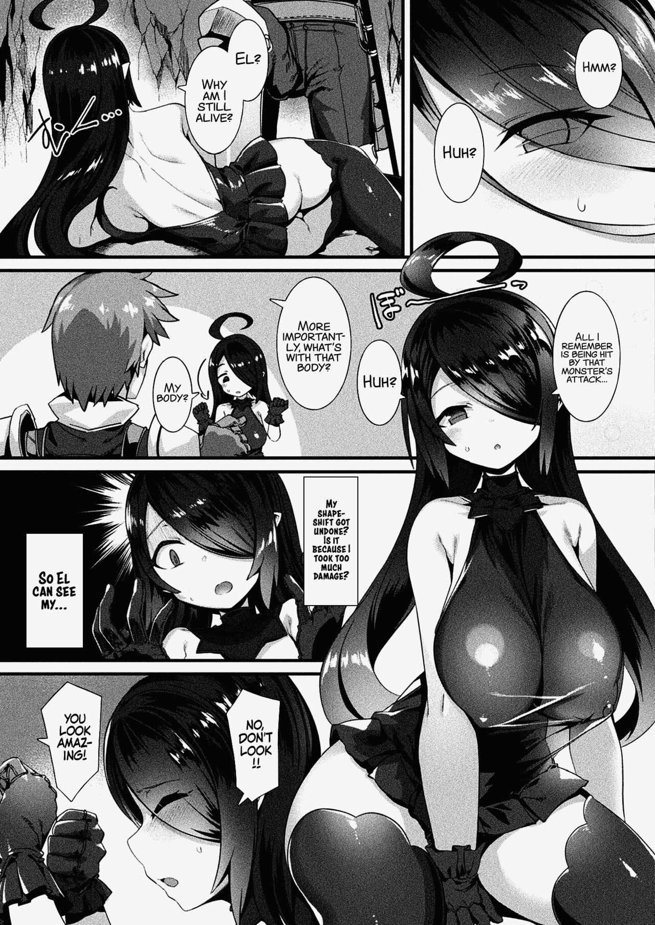 [Harigane Shinshi] Honto no Sugata wa miserarenai! Kouhen (COMIC Unreal 2021-06 Vol.91) [English] [xinsu] [Digital] 画像番号 7