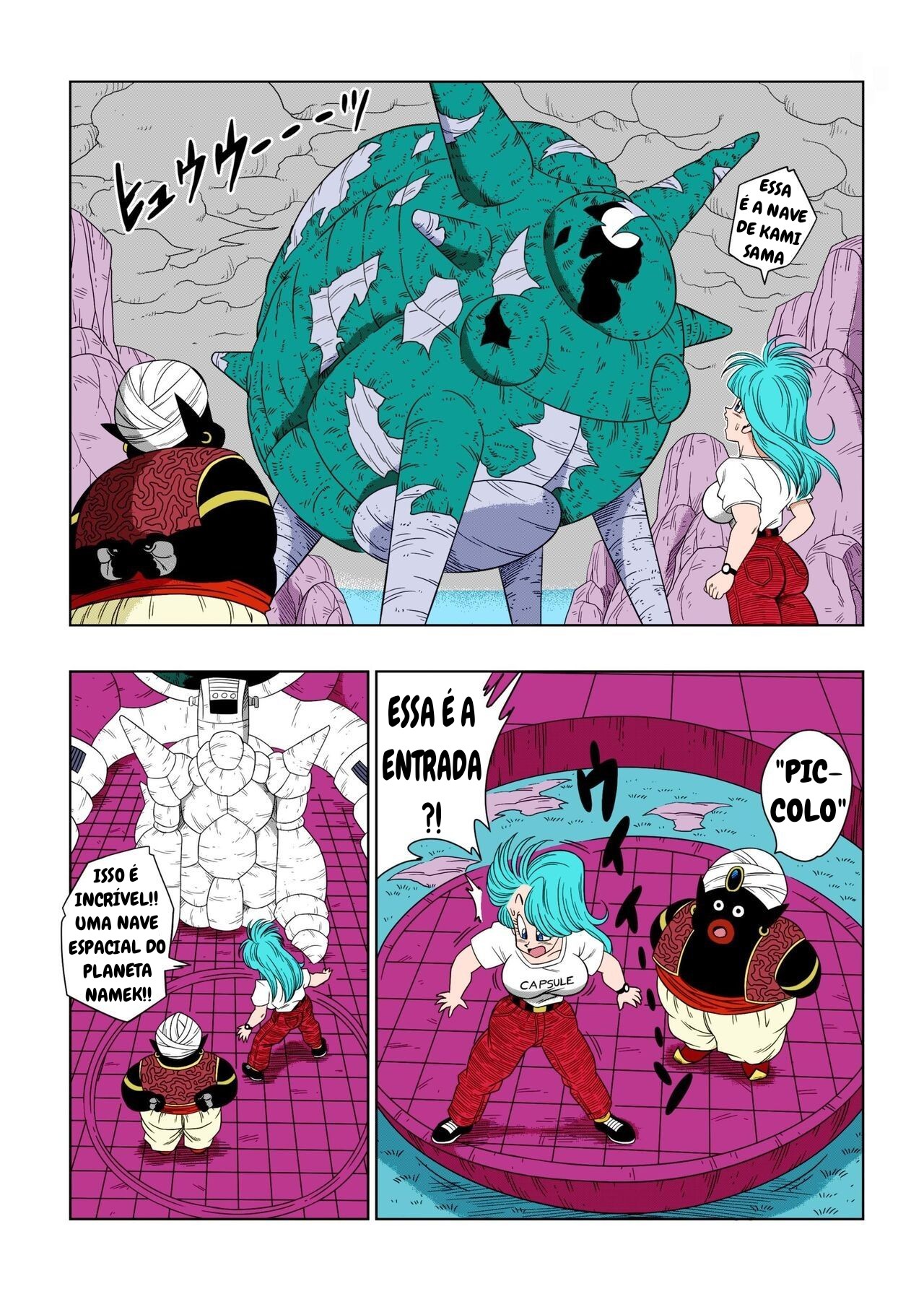 Dragon Ball Bulma e Mr.Popo Bildnummer 4