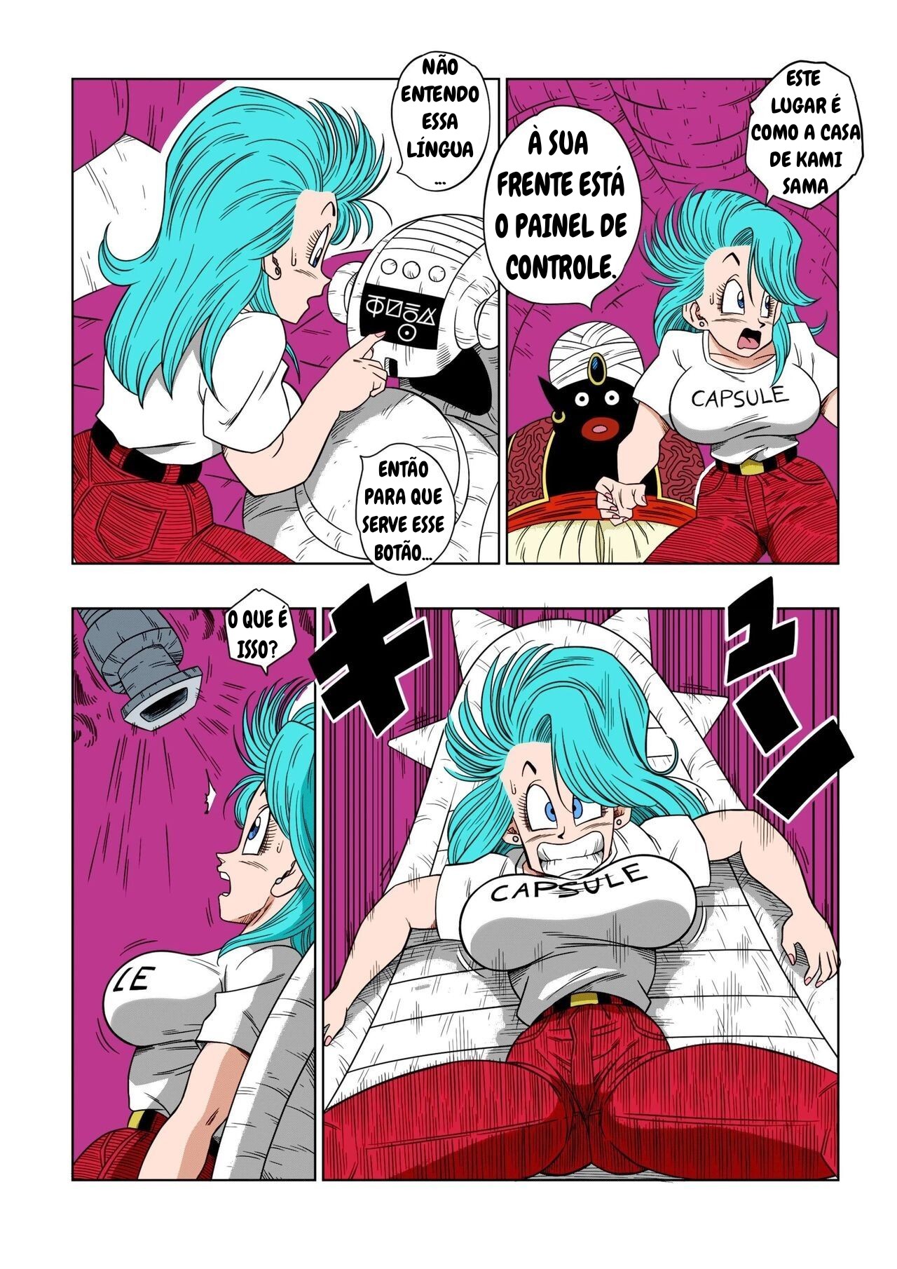 Dragon Ball Bulma e Mr.Popo Bildnummer 5