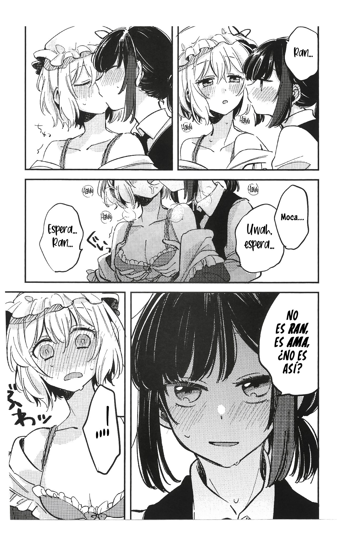 (BanG Dreamer's Party! 14th STAGE) [Zawameki Jambo (Zawameki)] Ran ja Nakute, Goshujin-Sama desho (BanG Dream!) [Spanish] [Insomnia] 图片编号 9