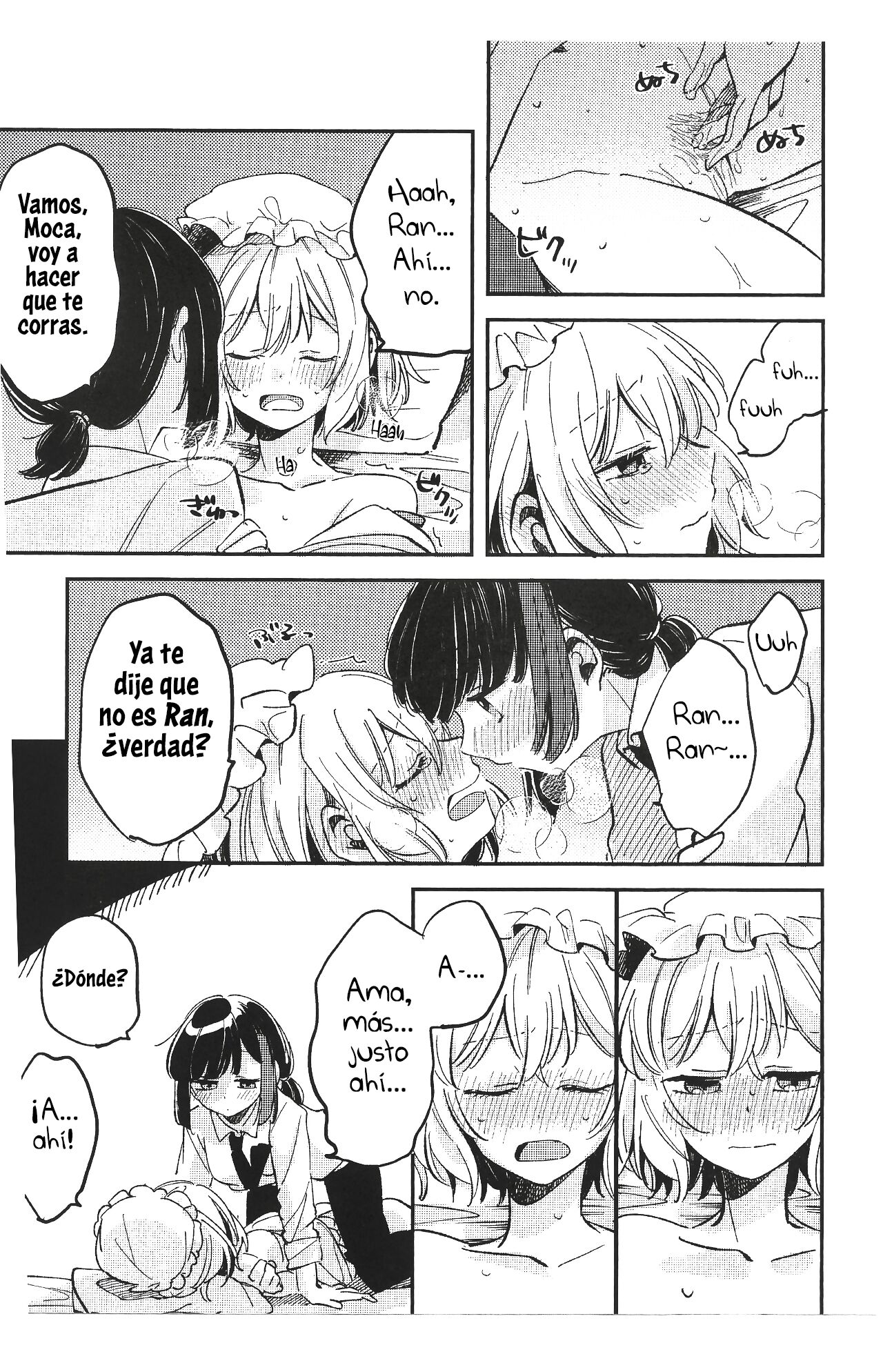 (BanG Dreamer's Party! 14th STAGE) [Zawameki Jambo (Zawameki)] Ran ja Nakute, Goshujin-Sama desho (BanG Dream!) [Spanish] [Insomnia] 图片编号 11