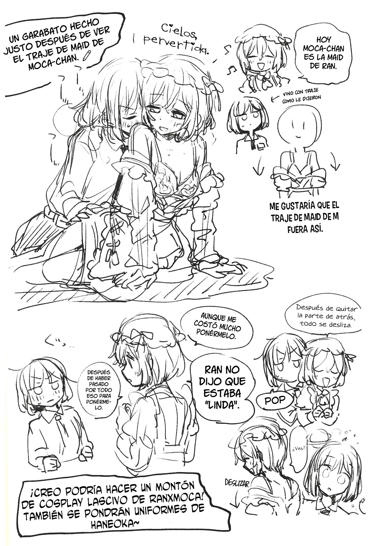 (BanG Dreamer's Party! 14th STAGE) [Zawameki Jambo (Zawameki)] Ran ja Nakute, Goshujin-Sama desho (BanG Dream!) [Spanish] [Insomnia] 图片编号 18