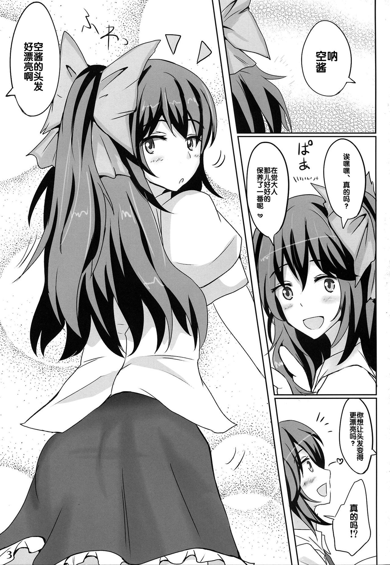 (C84) [Hakuginmokusei (Poshi)] Muchi Situ Assort (Touhou Project) [Chinese] [后悔的神官个人汉化] 이미지 번호 3