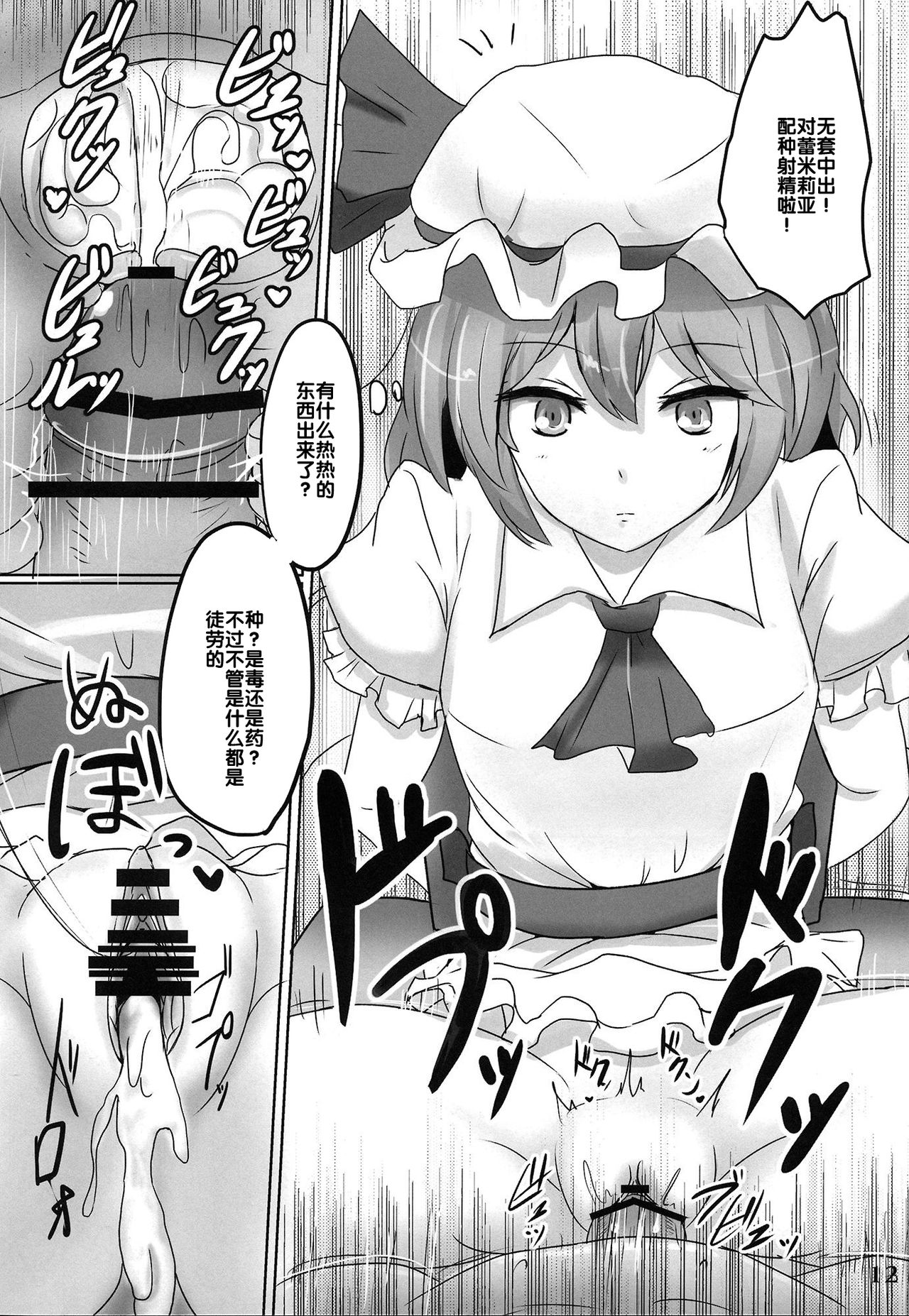 (C84) [Hakuginmokusei (Poshi)] Muchi Situ Assort (Touhou Project) [Chinese] [后悔的神官个人汉化] 이미지 번호 12