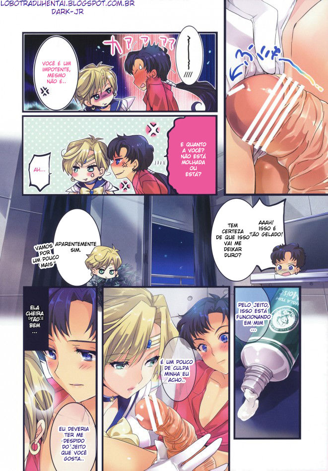 (C80) [ROUTE1 (Taira Tsukune)] Gaibu Kazoku Kozukuri Keikaku (Bishoujo Senshi Sailor Moon) [Portuguese-BR] [Lobozero] 图片编号 5