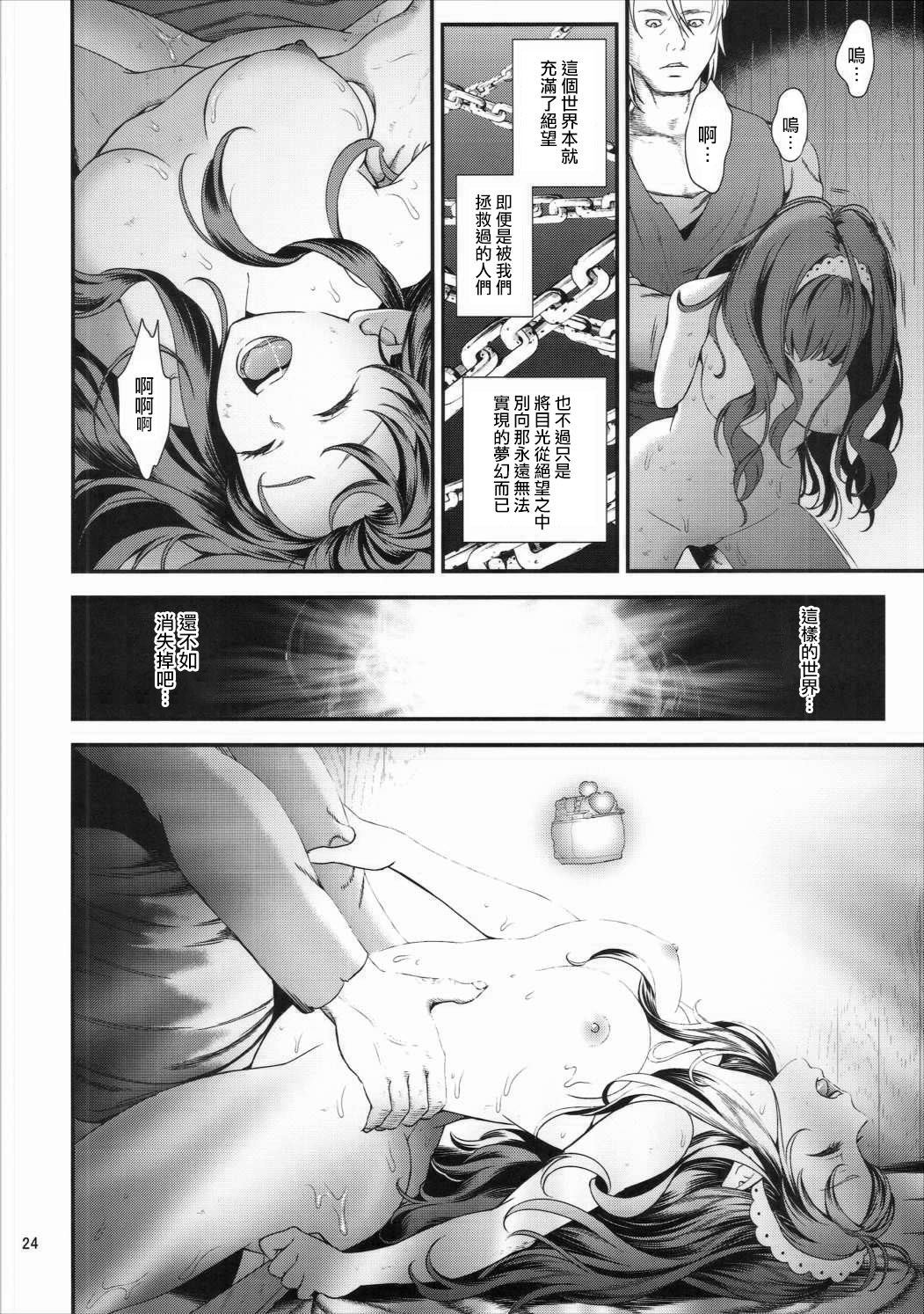 (C90) [Yamada Ichizoku. (Fukurokouji, Mokyu)] Seidorei Senki 3 (Go! Princess PreCure)[Chinese Translation] image number 23