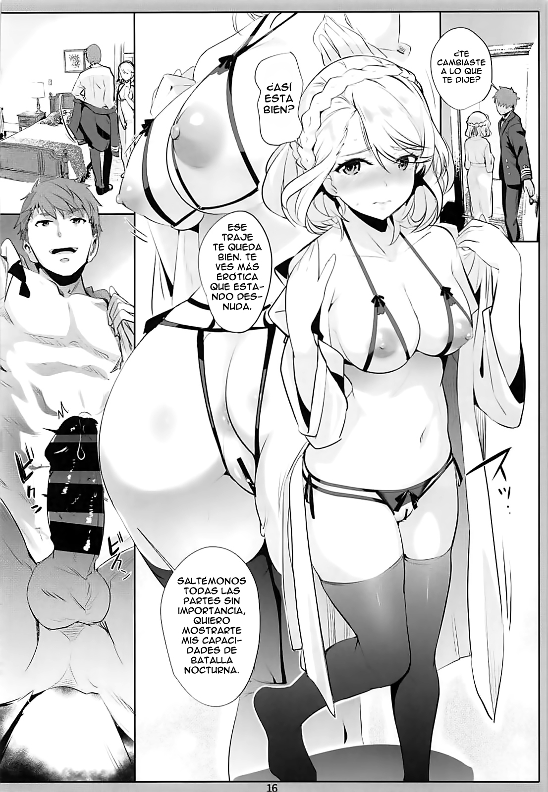 (C93) [Nylon 100% (Nylon)] PRIANA (Azur Lane) [Spanish] [HentaIsLife Scans] 画像番号 16