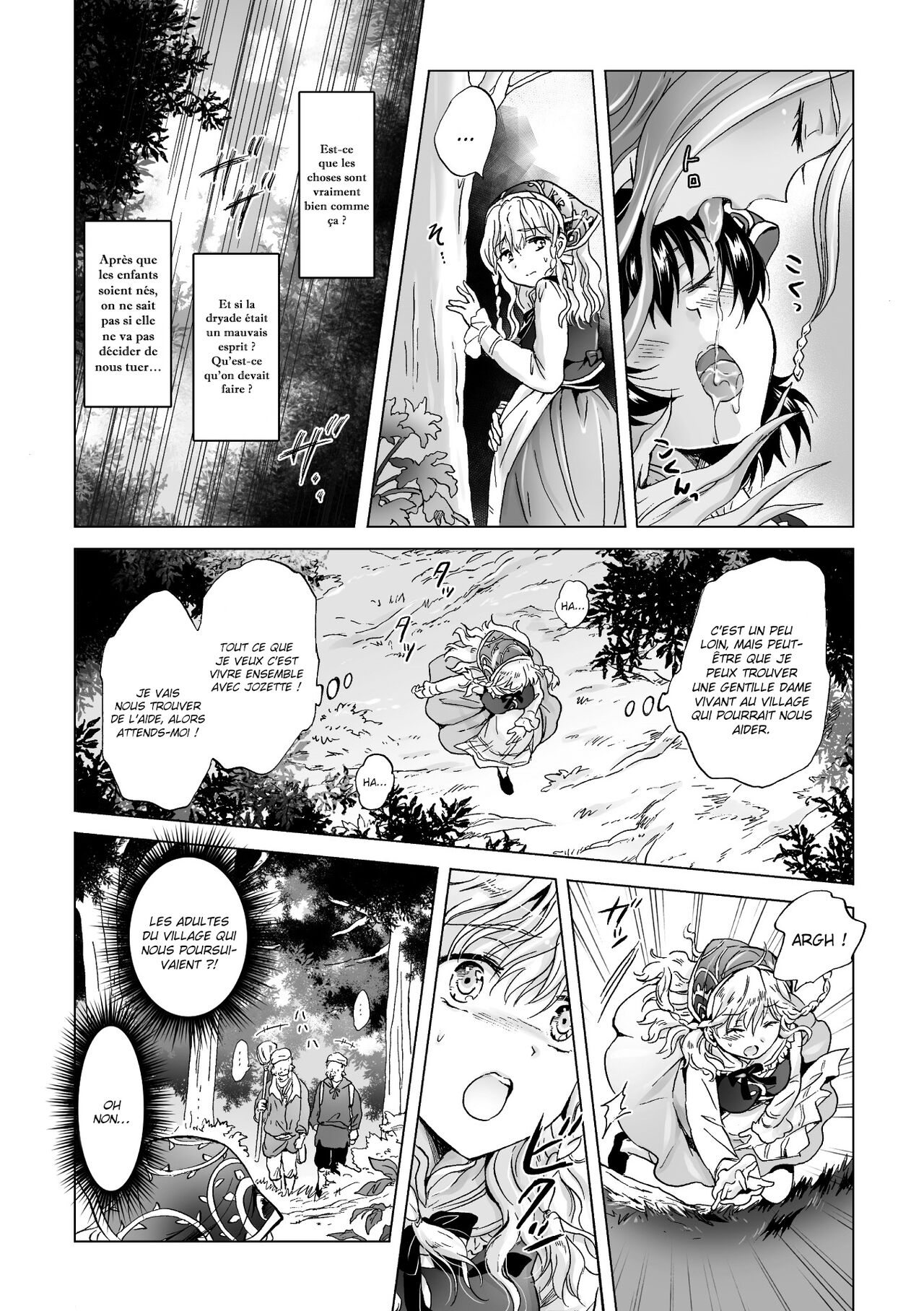 [Mira] Dryad no Hanayome-tachi | Les épouses de la dryade (2D Comic Magazine Yuri Ninshin Vol. 2) [French] [La Sainte Perv'] [Digital] numero di immagine  18