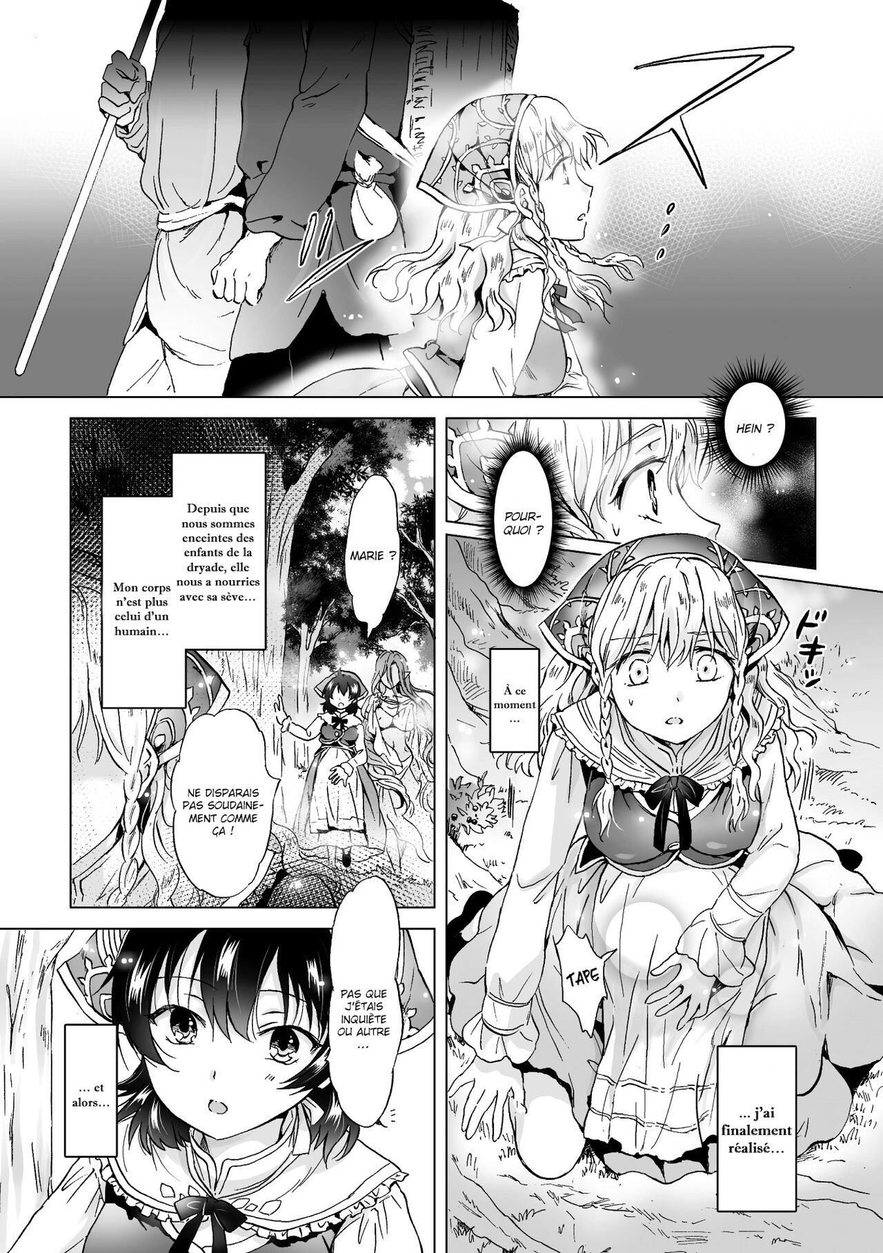[Mira] Dryad no Hanayome-tachi | Les épouses de la dryade (2D Comic Magazine Yuri Ninshin Vol. 2) [French] [La Sainte Perv'] [Digital] numero di immagine  19