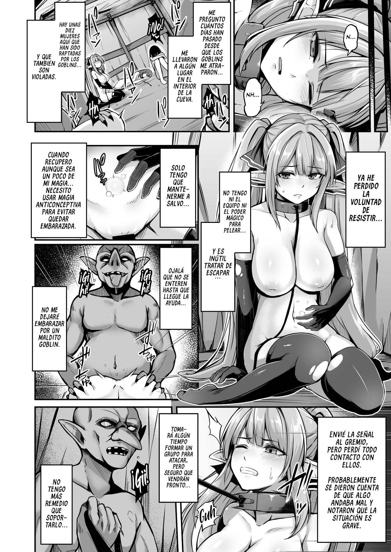 [ZIGZAG (Hirno)] ELFIN QUEST #Goblin Haiboku Hen [Spanish] [NekoCreme] [Digital] image number 13