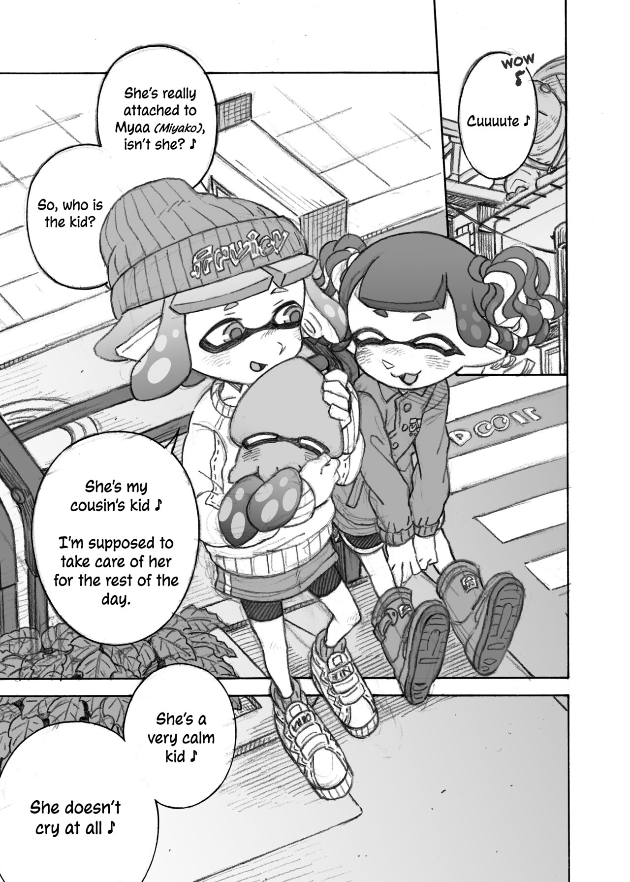 [Nyankoro Mochi (Yoshizawa Miyabi)] Kininaru Anoko wo Mama ni Shichao | I'll Make That Girl On My Mind into a Mama (Splatoon) [English] [MobTarou] [Digital] Bildnummer 3