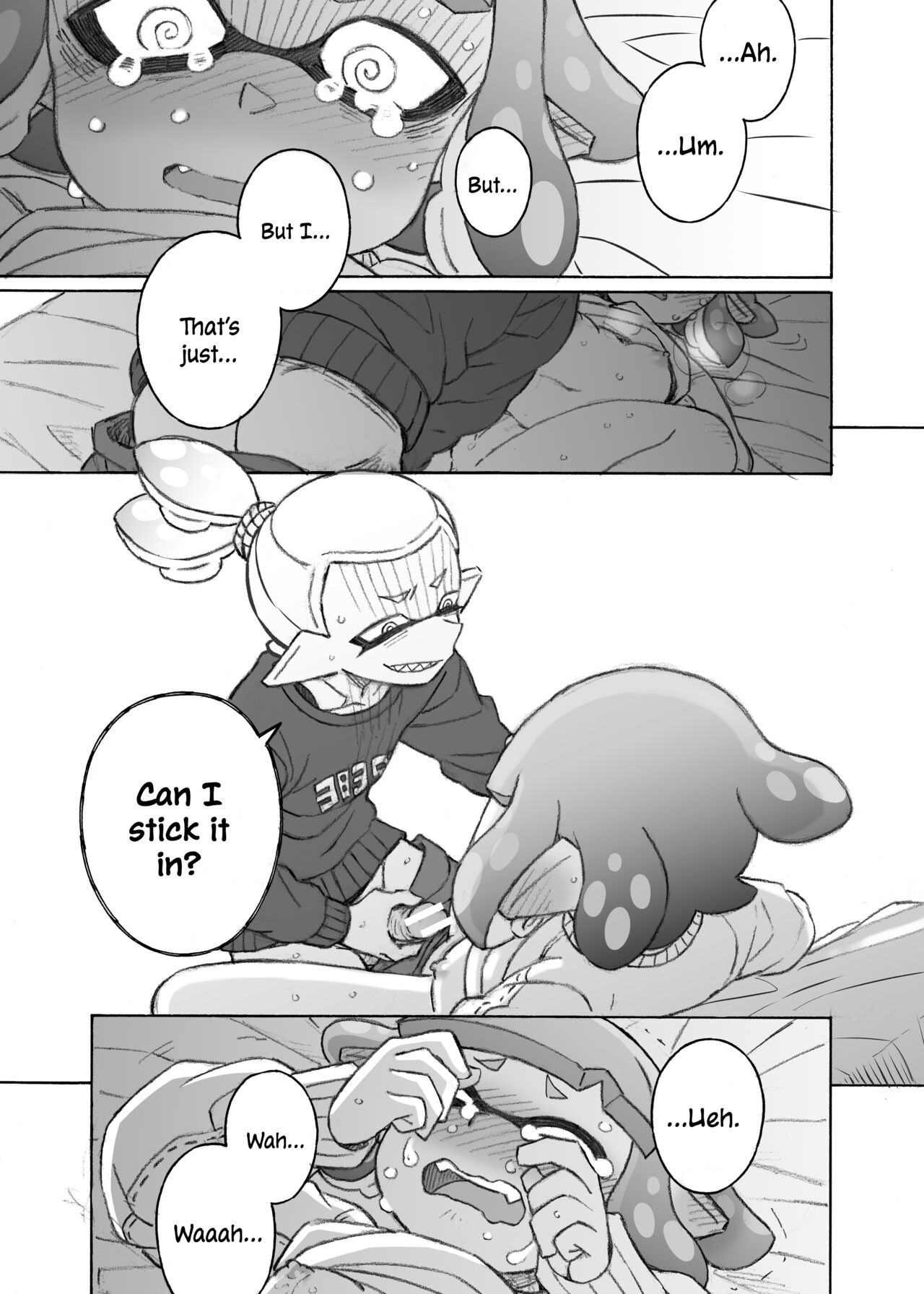 [Nyankoro Mochi (Yoshizawa Miyabi)] Kininaru Anoko wo Mama ni Shichao | I'll Make That Girl On My Mind into a Mama (Splatoon) [English] [MobTarou] [Digital] Bildnummer 19