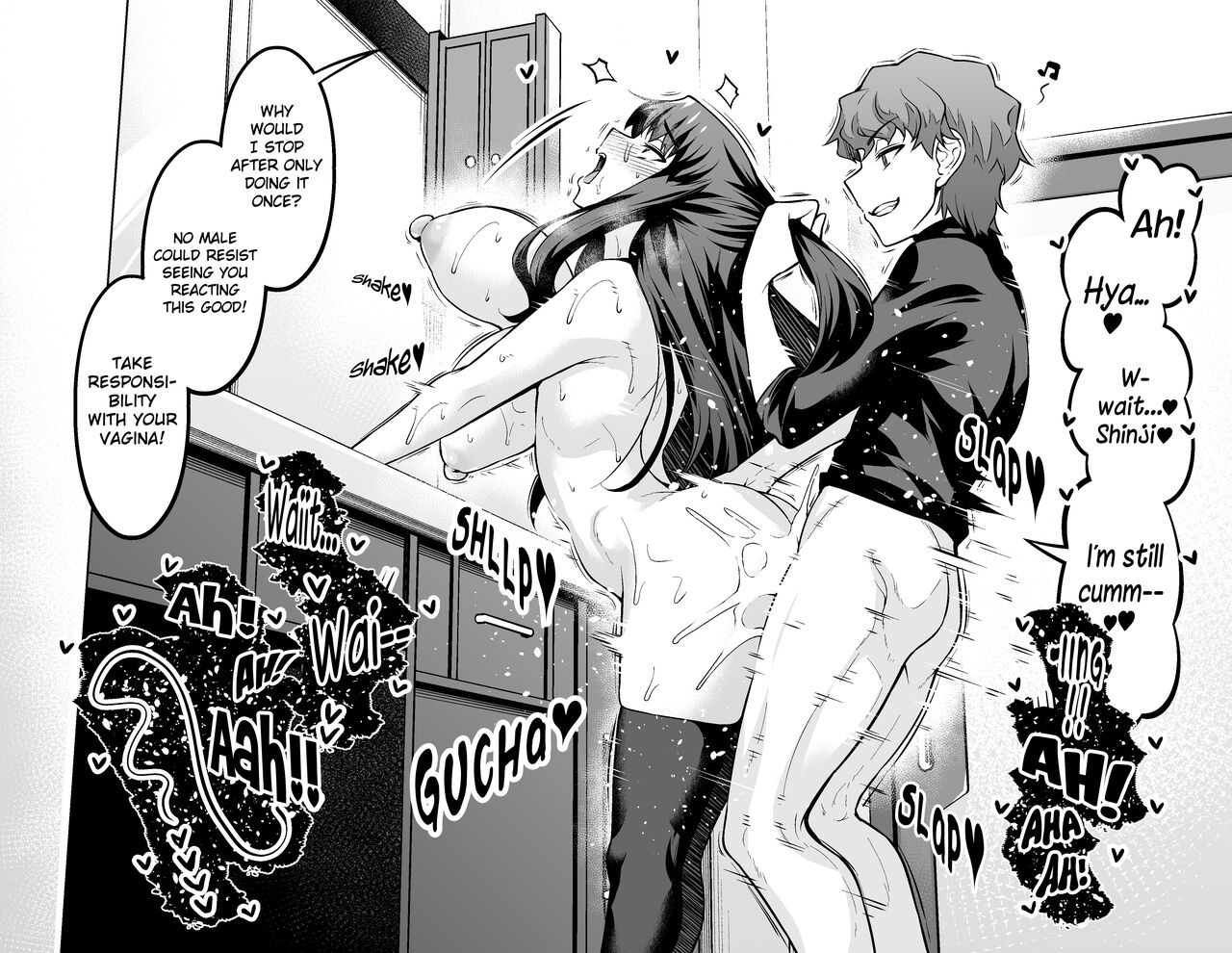 [Ankoman] Tohsaka Rin, Shinji to Uwaki Sex Suru (Fate/Grand Order) [English] {Mant} 图片编号 16