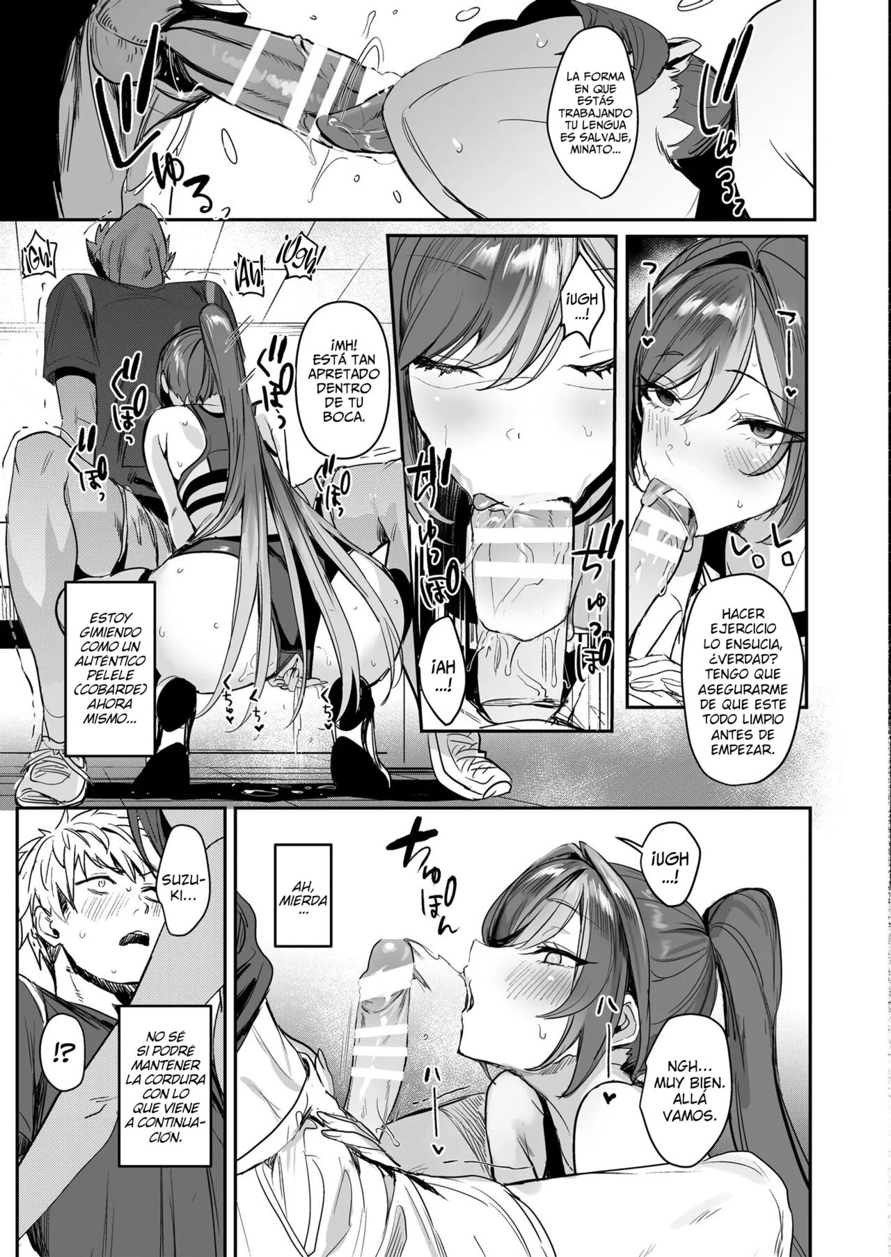 [Fetishism Pocket (Nekometaru)] Houkago Training | Entrenamiento Después de Clase (Athletic Play) [Spanish] [Lo Hago por Diversión] [Digital] 图片编号 3