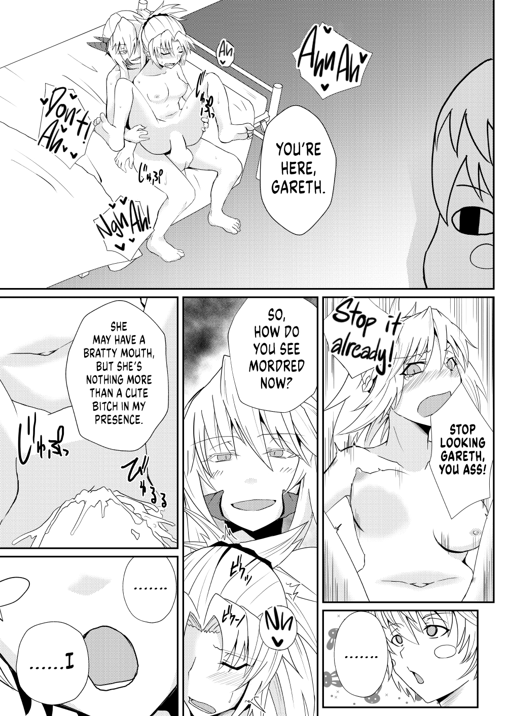 [Sigamitsuki Mizuhiki (Noshigami)] Mordred Kashimasu | I'm Lending my Sister (Mordred) (Fate/Grand Order) [English] [UncontrolSwitchOverflow] [Digital] изображение № 7