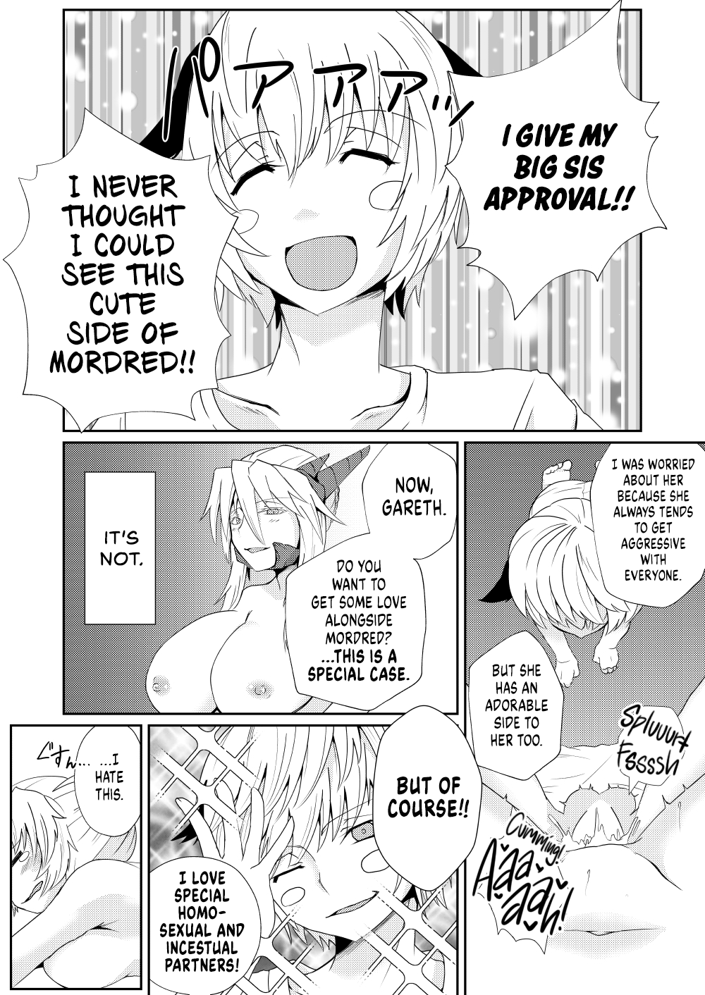 [Sigamitsuki Mizuhiki (Noshigami)] Mordred Kashimasu | I'm Lending my Sister (Mordred) (Fate/Grand Order) [English] [UncontrolSwitchOverflow] [Digital] изображение № 8