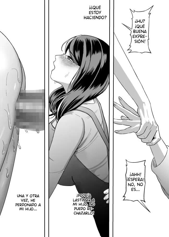 [GABUGABU (GABURI)] Okaa-san, Mou Ichido Ninshin Shite. [Spanish] [Dark Nebulus] image number 26