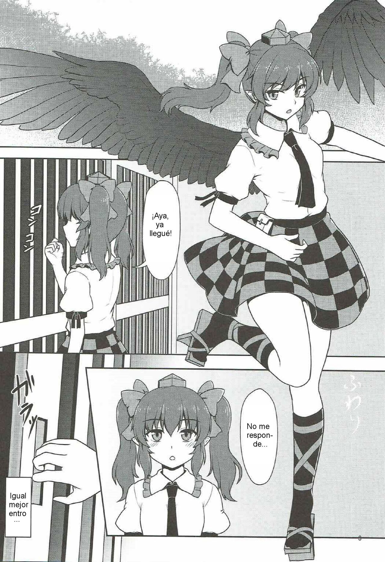 (Meikasai 10) [E project (Isaki)] Fuujin Shoujo to Nensha Kisha (Touhou Project) [Spanish] [Nekomi Fans] numero di immagine  2