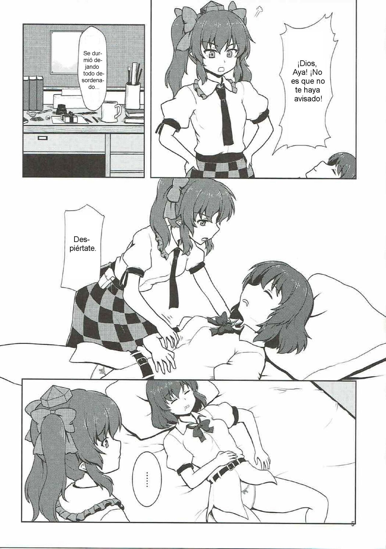 (Meikasai 10) [E project (Isaki)] Fuujin Shoujo to Nensha Kisha (Touhou Project) [Spanish] [Nekomi Fans] numero di immagine  4