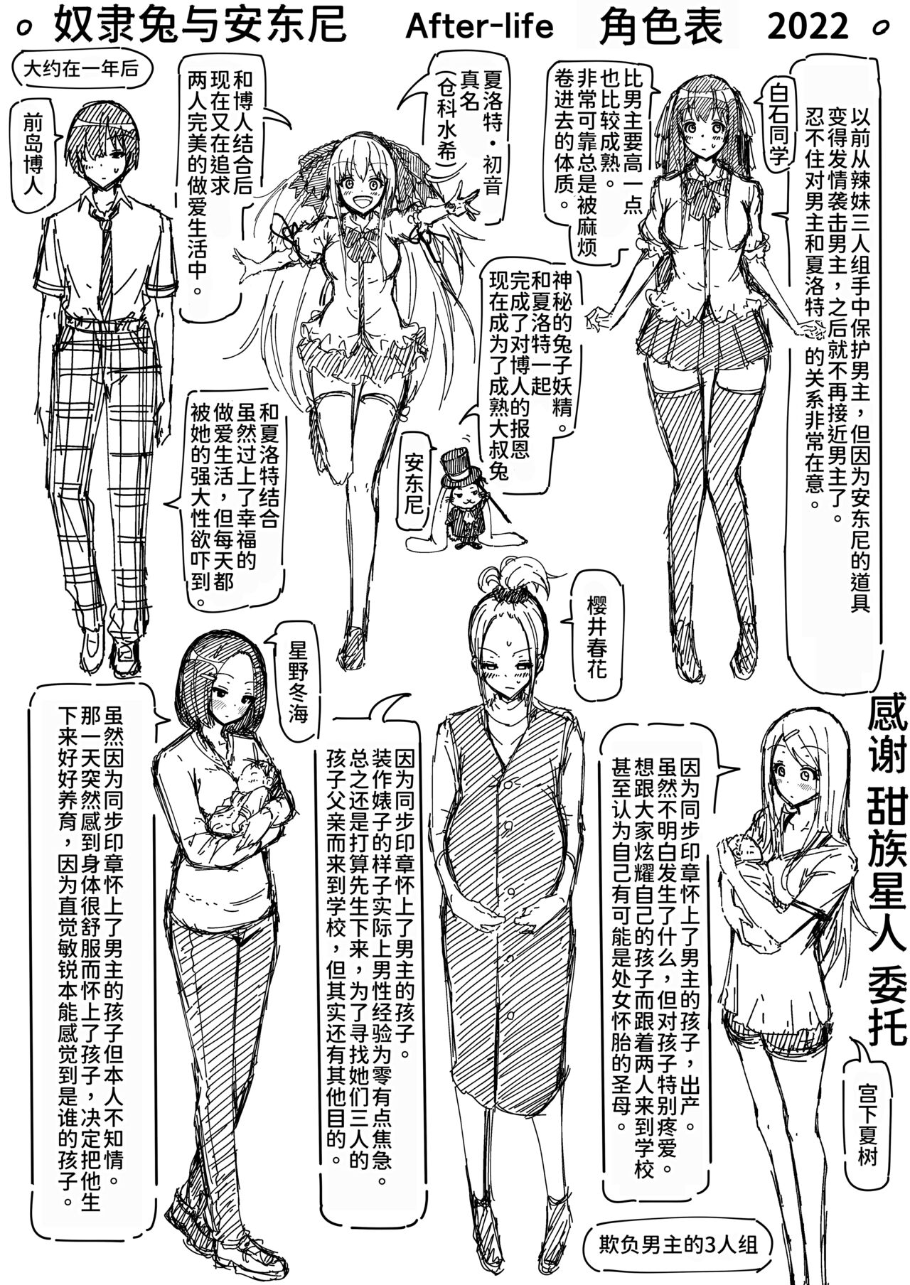 [Akatsuki Myuuto] Dorei Usagi to Anthony Extra Edition 1[Chinese] [甜族星人x我不看本子个人汉化] [Digital] 画像番号 1