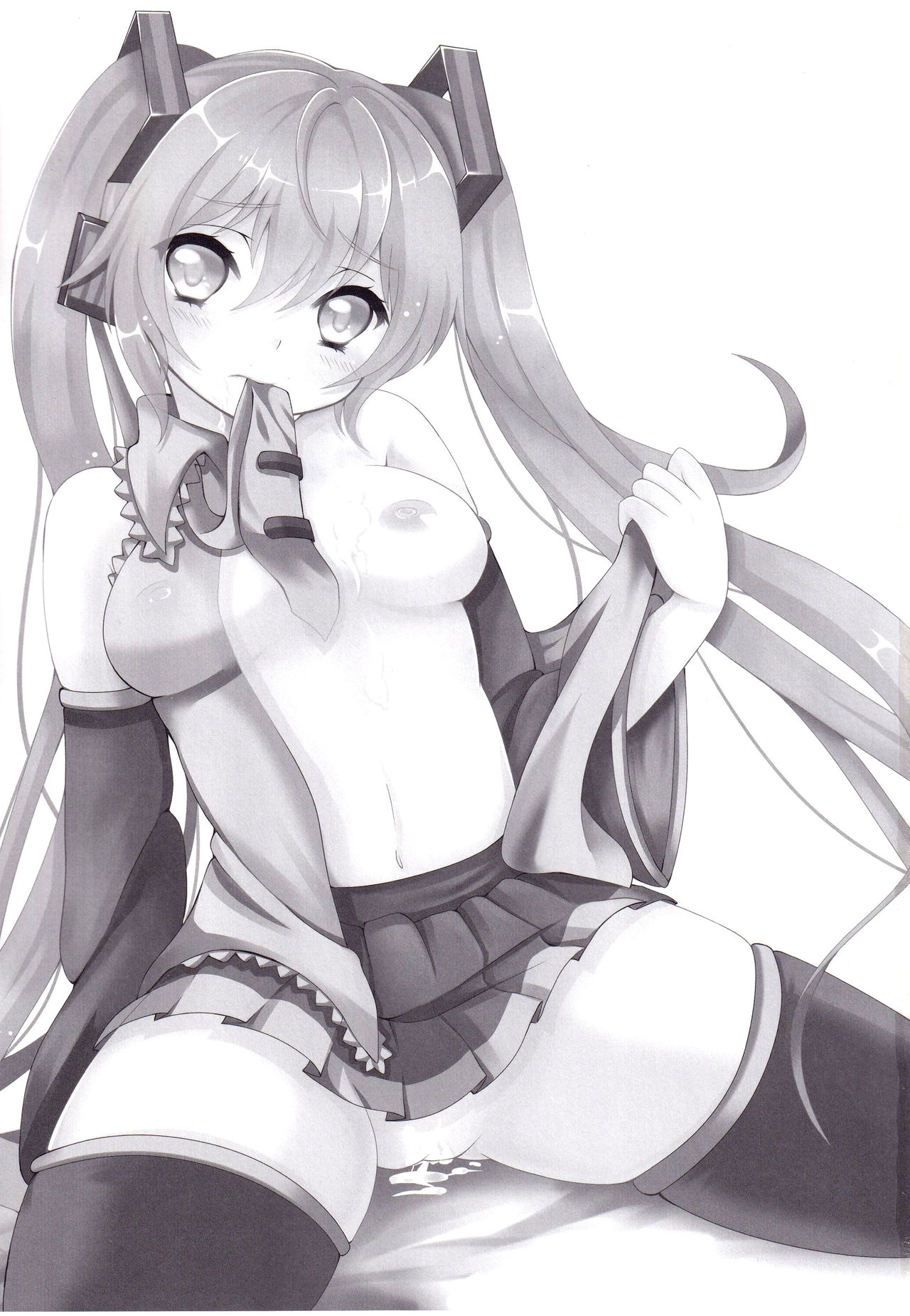 (C85) [Kokoro no BOSS (makko Reader)] Oniichan to H na Koto Shitaino (VOCALOID) Bildnummer 2