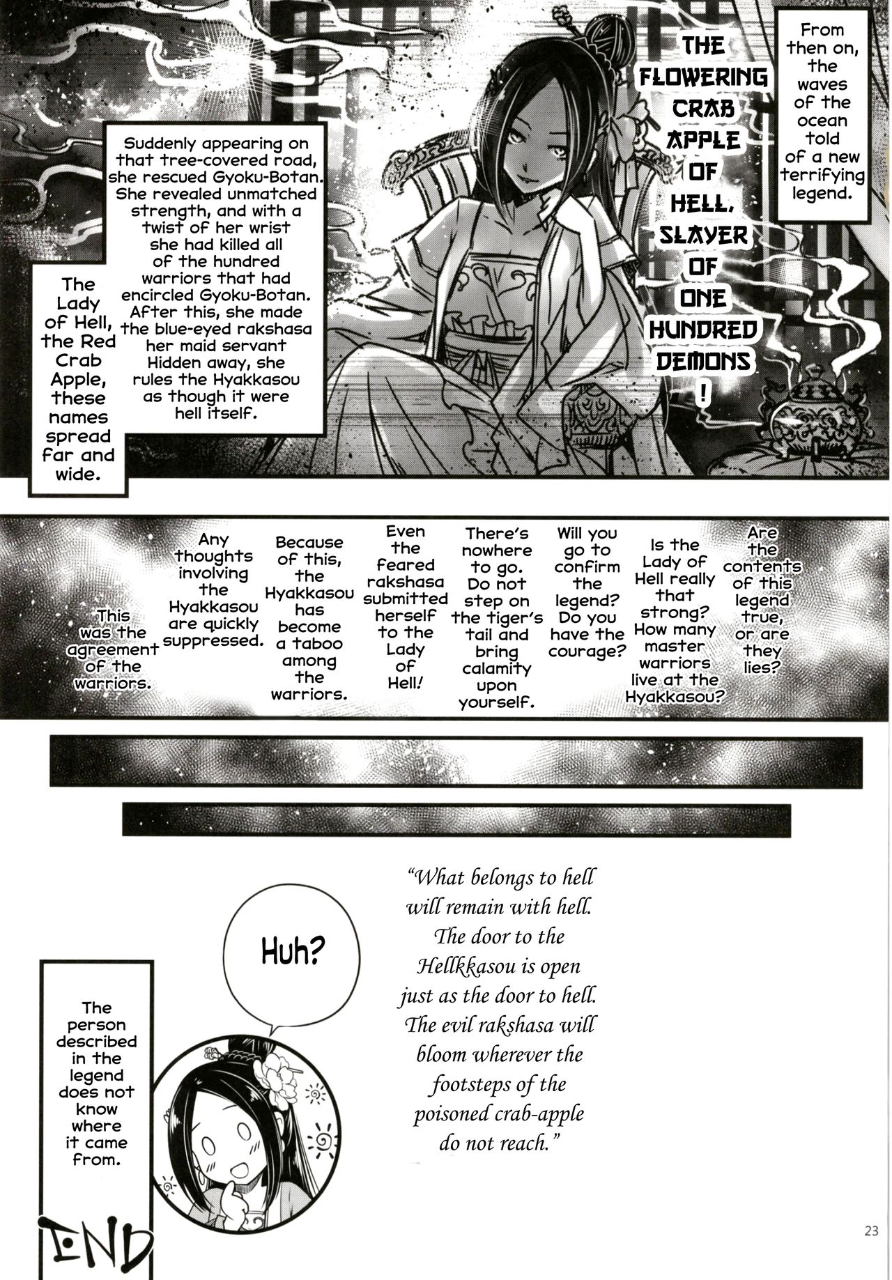 [San Se Fang (Heiqing Langjun)] Hyakkasou2 <<Souzetsu! Kaidou Fujin no Densetsu>> [English] [Digital] [Erozbischof] numero di immagine  24