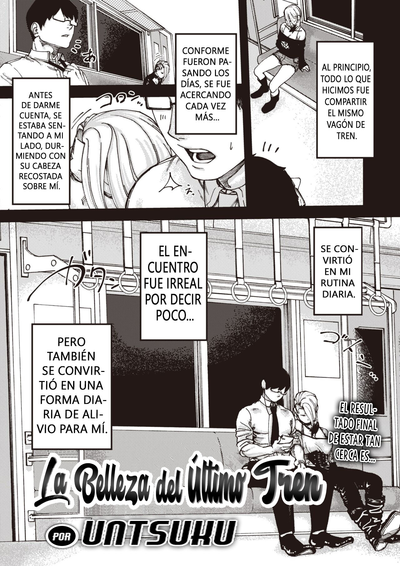 [Untsuku] Last Train Beauty | La Belleza Del Último Tren (Comic X-Eros #99) [Spanish] [Anime no Mansebia] [Digital] 图片编号 2