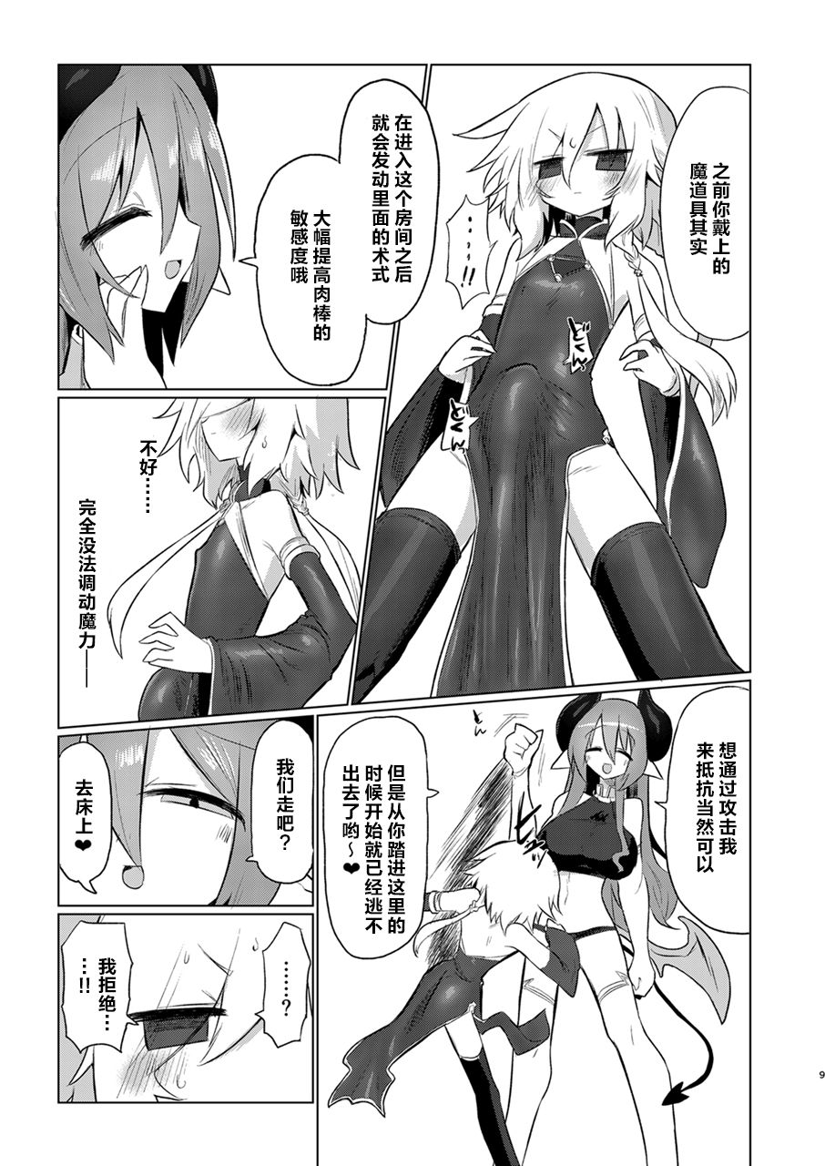 [Shadan Katsudoh (Kyuusuikei)] Onna Inma dashi Onnanoko ni Haeteiru no ga Risou desu!!|毕竟是女淫魔嘛!理想当然是和女孩子一起生活啦!! [Digital] image number 8