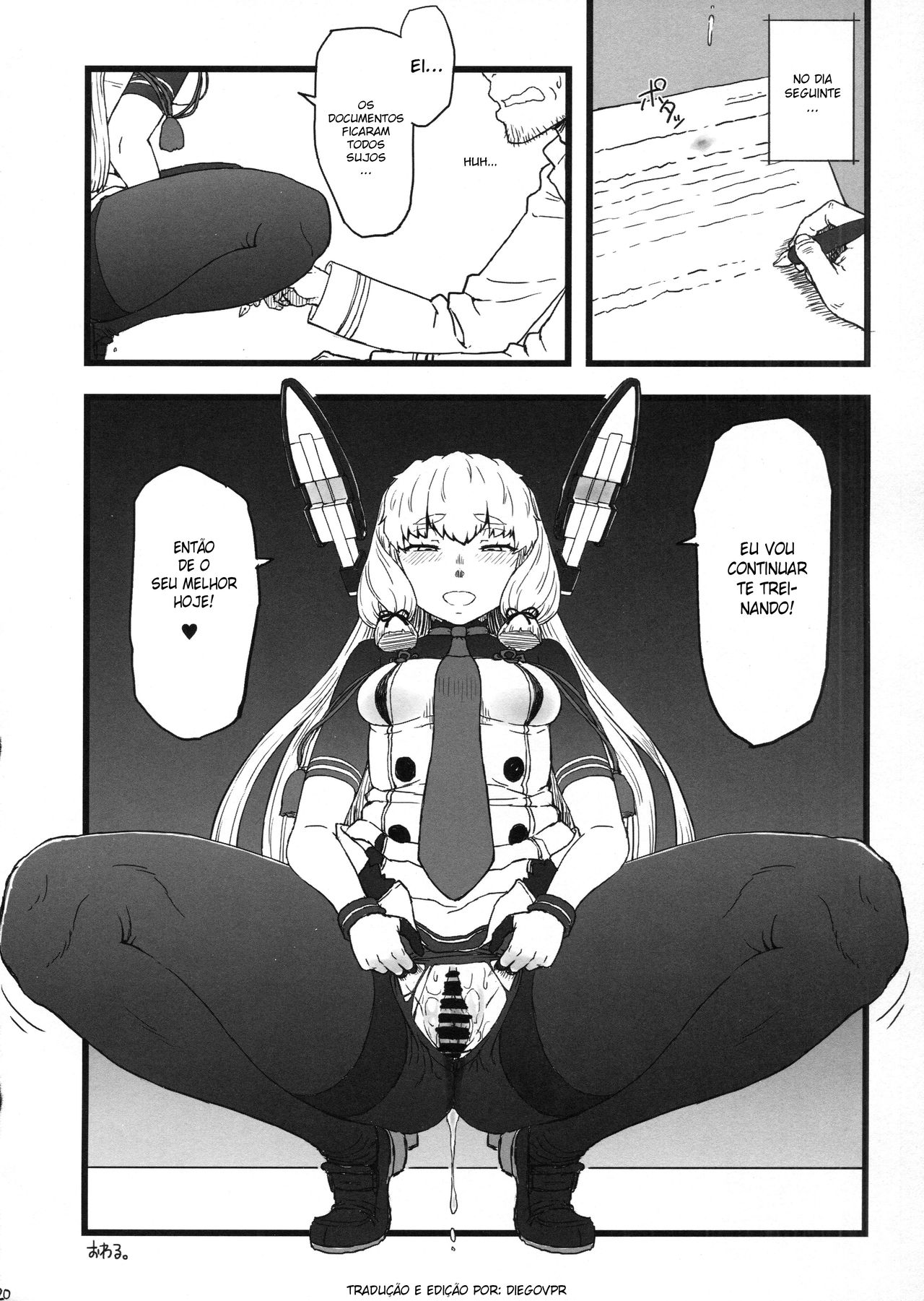 (C93) [AMBIVALENCE (Minazuki Tsuyuha)] Murakumo Gurui Kai Ni (Kantai Collection -KanColle-) [Portuguese-BR] Bildnummer 19