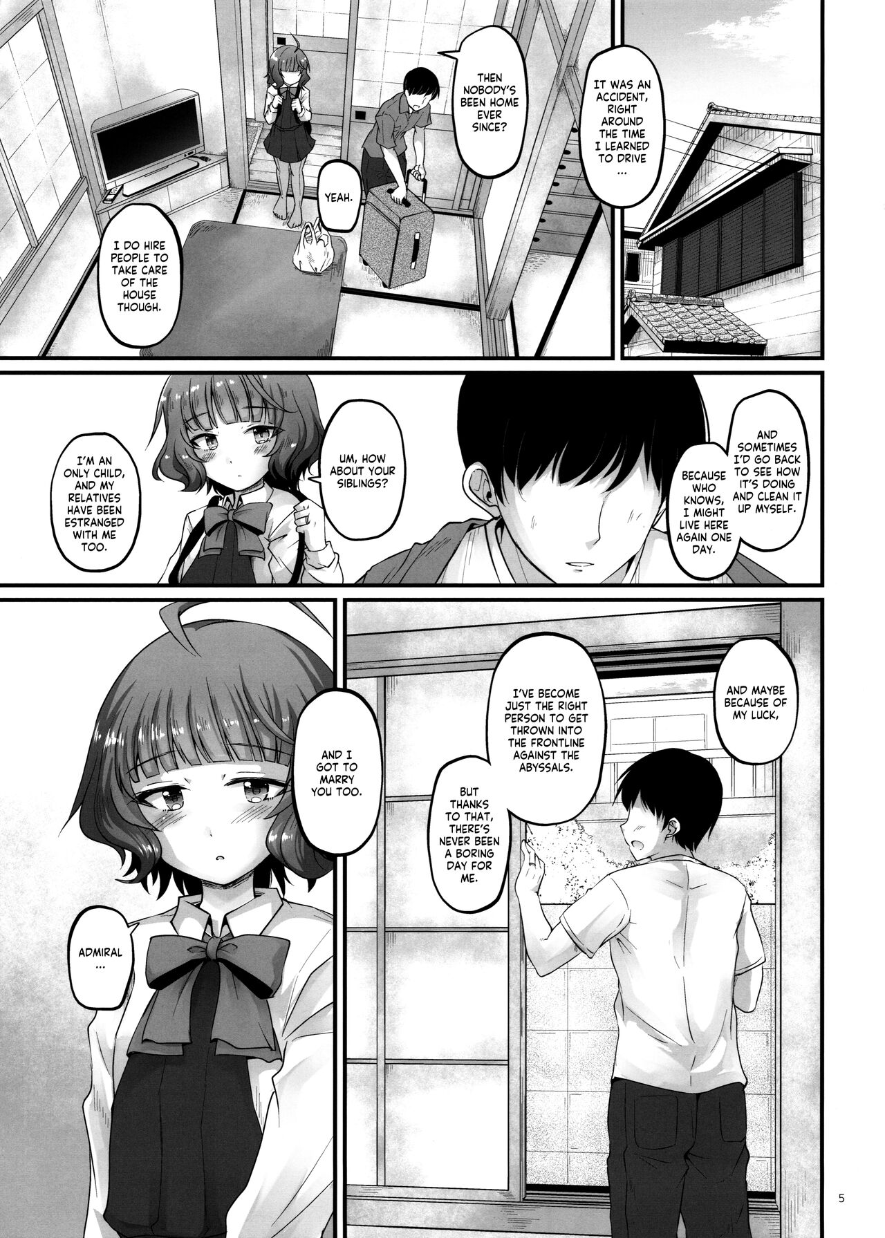 (C96) [Pixel Cot. (Habara Meguru)] Sweet Horizon (Kantai Collection -KanColle-) [English] [GenericWeeb] 이미지 번호 4