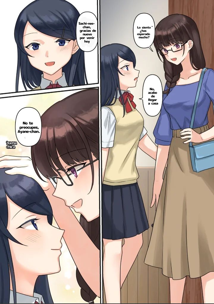 [Bird Forest (Fukuroumori)] 1RT de Nakawarui Nonke Joshi-tachi ga 1-byou Kiss suru Series (4) - Ayane no Kako. [Spanish] [Sukiumi] 이미지 번호 4