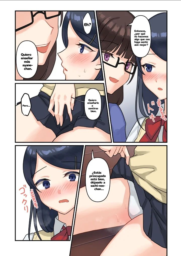 [Bird Forest (Fukuroumori)] 1RT de Nakawarui Nonke Joshi-tachi ga 1-byou Kiss suru Series (4) - Ayane no Kako. [Spanish] [Sukiumi] 이미지 번호 12