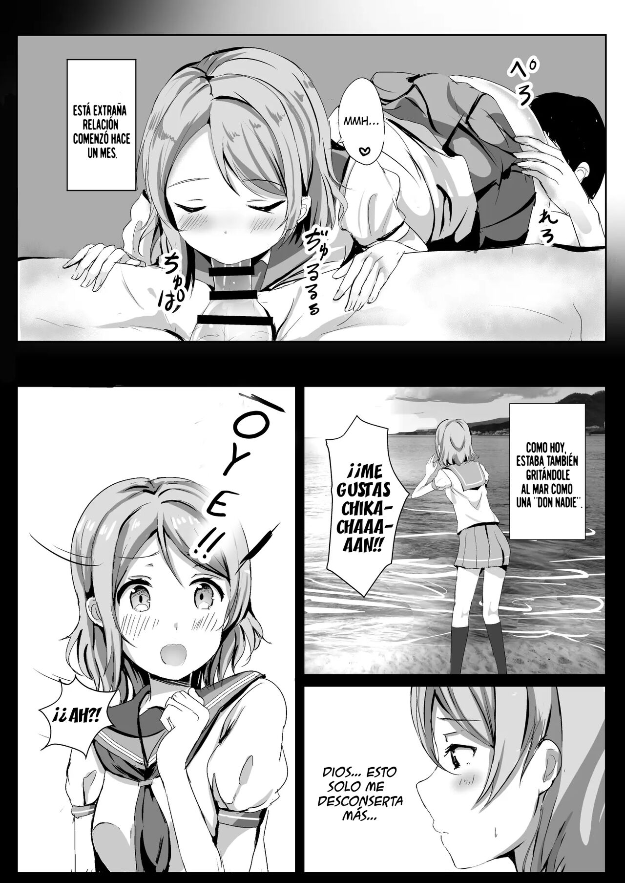 [Moreriikusu (More)] Maigo no Aquarium | Niña pérdida del Acurio (Moreriikusu Sunshine Collection 2) (Love Live! Sunshine!!) [Spanish] [ＭΛＸ] [Digital] numero di immagine  9