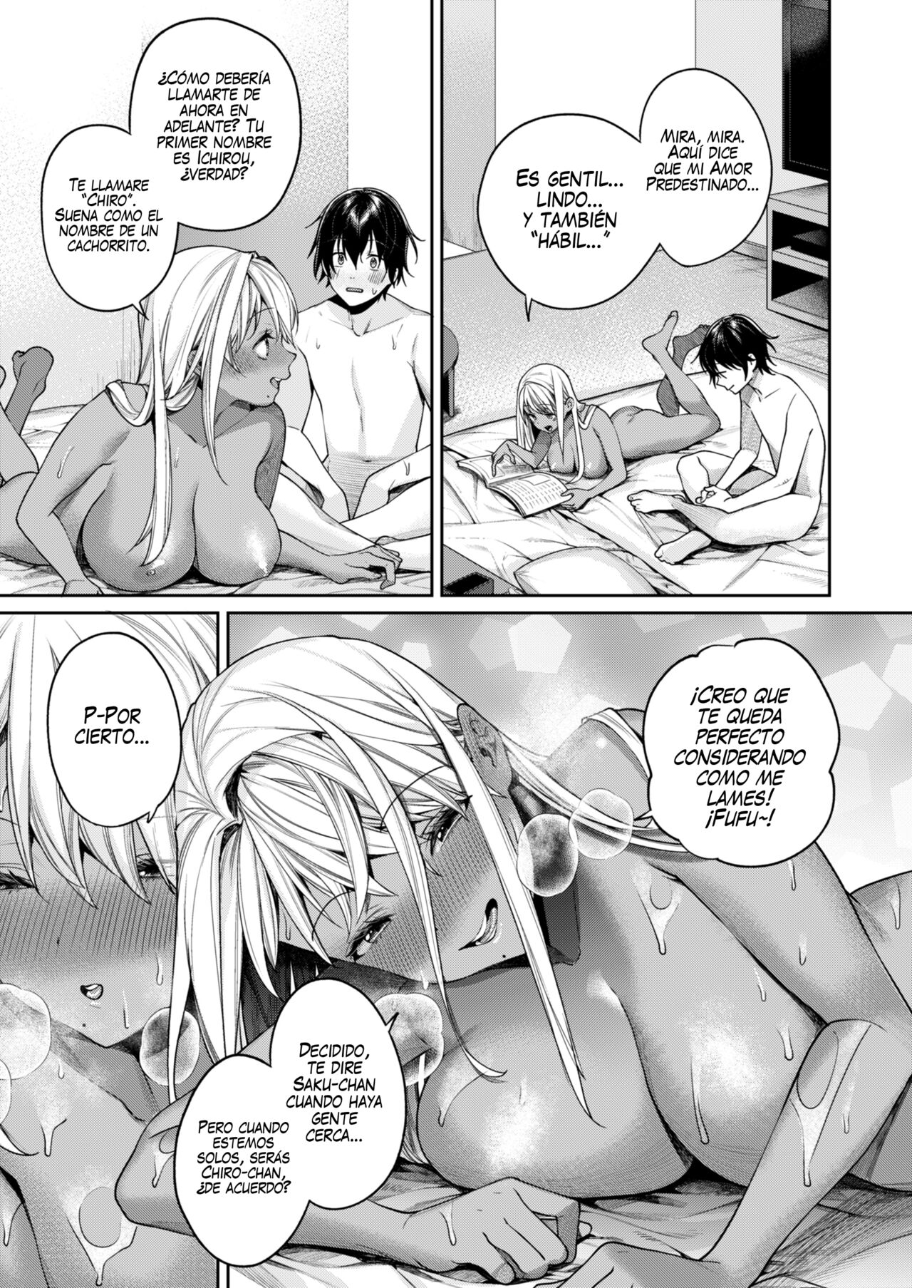 [Yakiniku Teikoku (MGMEE)] Kuro Gal Kanojo ga Dekita Riyuu | La Razón del Porqué Fui Capaz de Tener una Novia Gal Morena [Spanish] [NekoCreme] [Digital] 图片编号 28