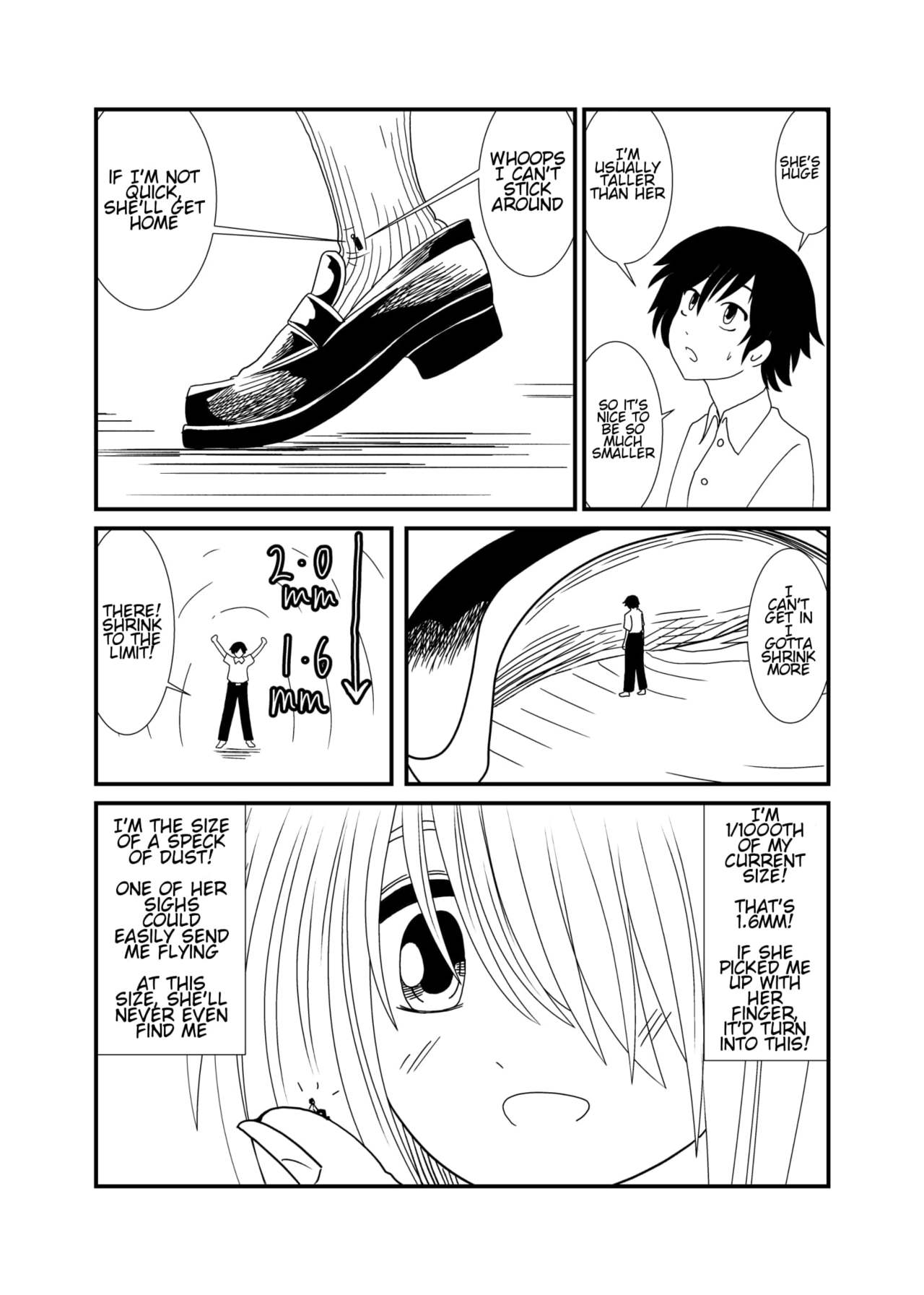 [Shivharu] Mekakure-chan ni Fumaretai | Wanna Get Stepped on by Mekakure-chan [English] 이미지 번호 12