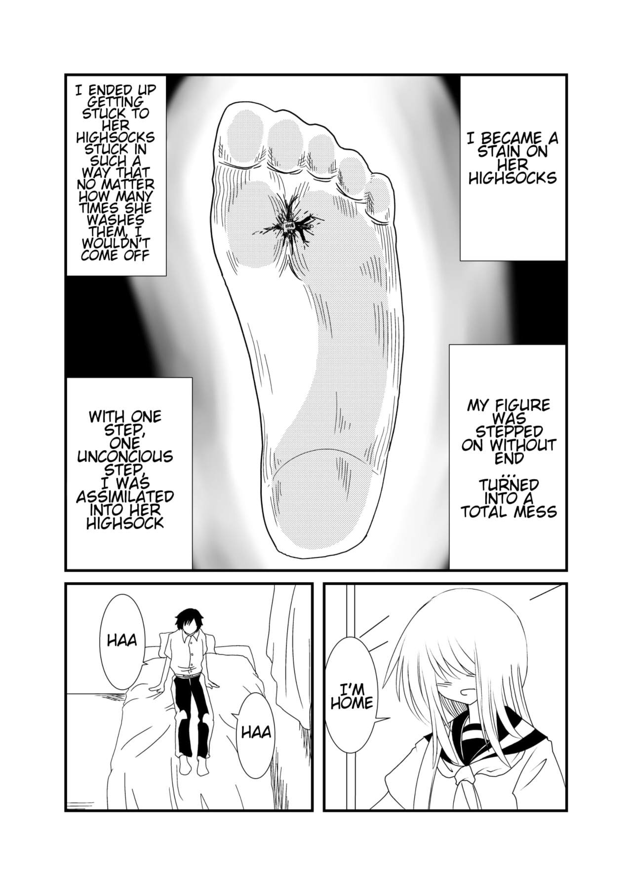 [Shivharu] Mekakure-chan ni Fumaretai | Wanna Get Stepped on by Mekakure-chan [English] 이미지 번호 21