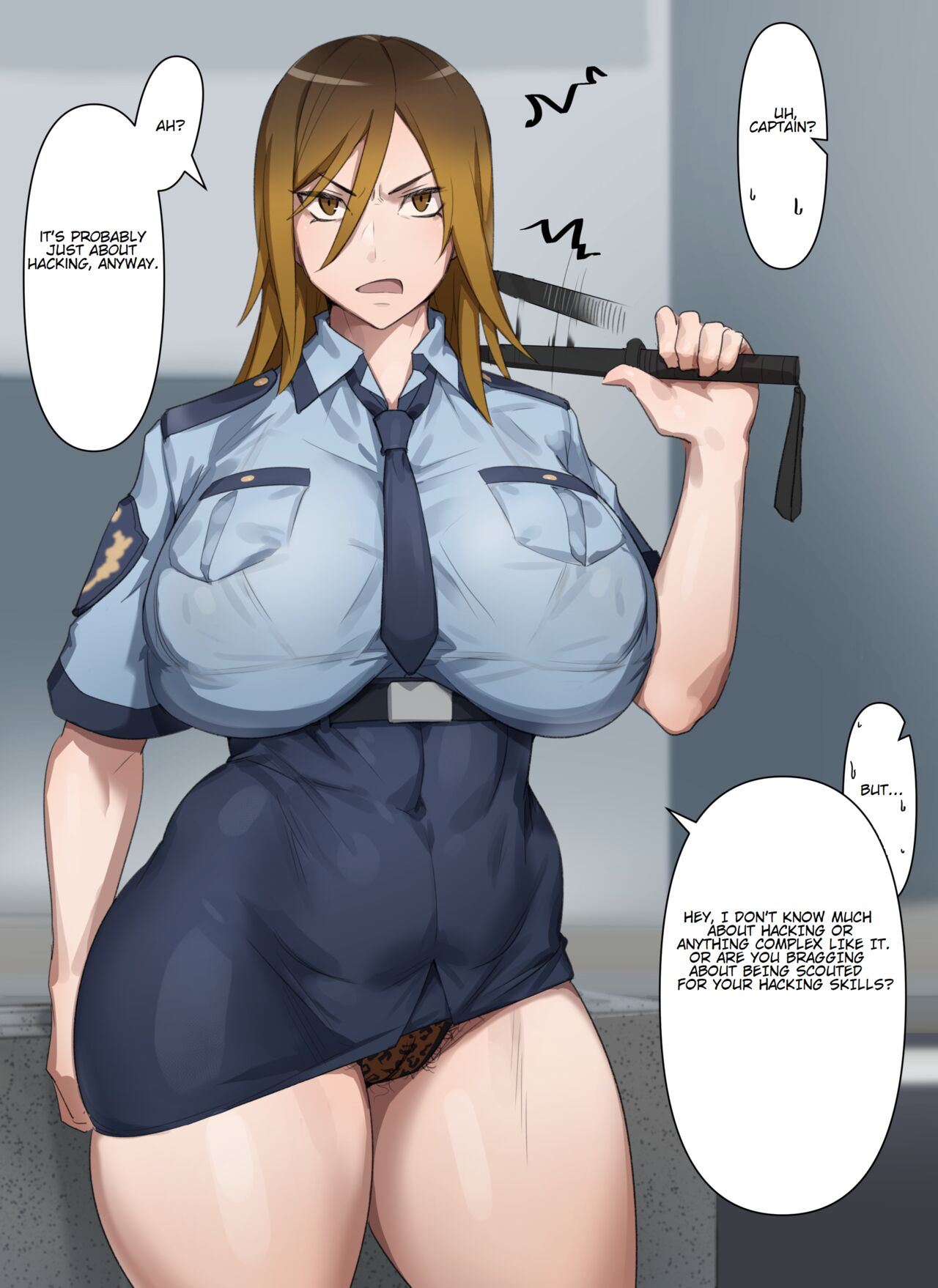 [Kunaboto] Gal Keisatsukan Makiko | Gal Police Officer Makiko (Digimon Story Cyber Sleuth) [English] 画像番号 3