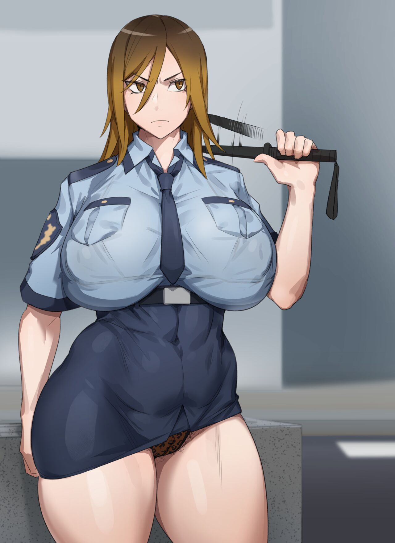 [Kunaboto] Gal Keisatsukan Makiko | Gal Police Officer Makiko (Digimon Story Cyber Sleuth) [English] 画像番号 12