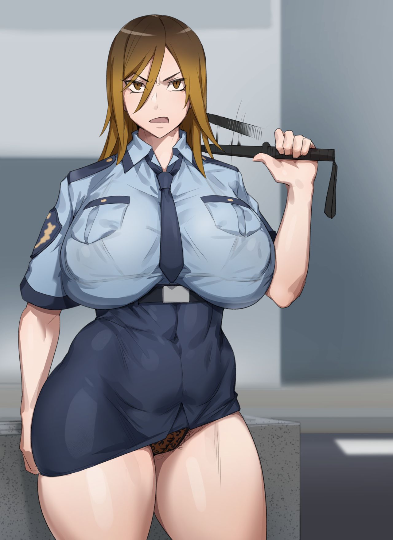 [Kunaboto] Gal Keisatsukan Makiko | Gal Police Officer Makiko (Digimon Story Cyber Sleuth) [English] 画像番号 13
