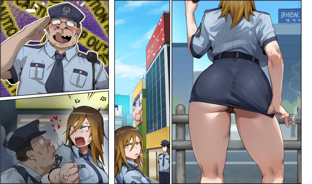 Kunaboto Gal Keisatsukan Makiko Gal <b>Police</b> Officer Makiko (Digimon Story Cy...