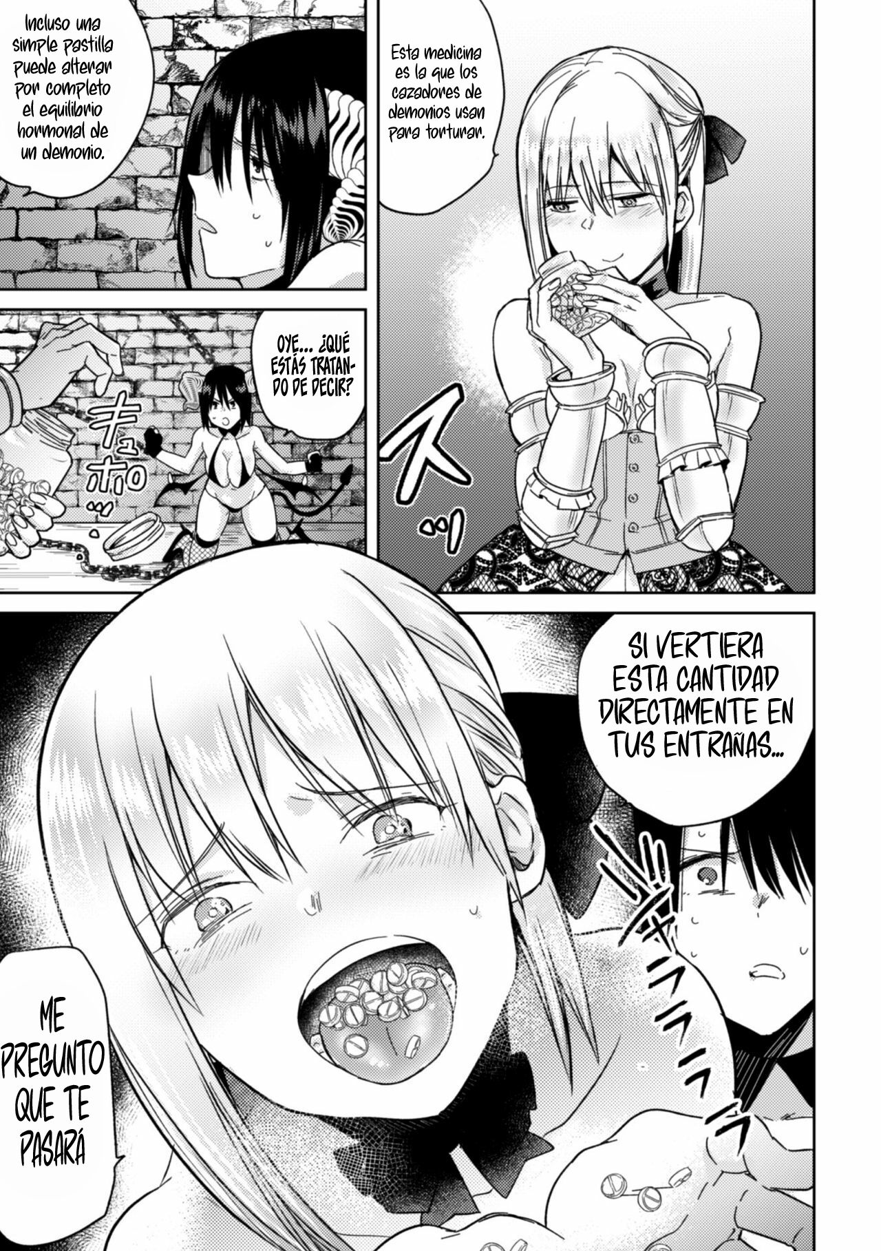 [Tokiwa Yutaka]Nijuu Rasen no Inma (2D Comic Magazine Crazy Psycho Les Kyuuai Ryoujoku Vol.1) [Spanish] [INSOMNIA] [Digital] image number 9